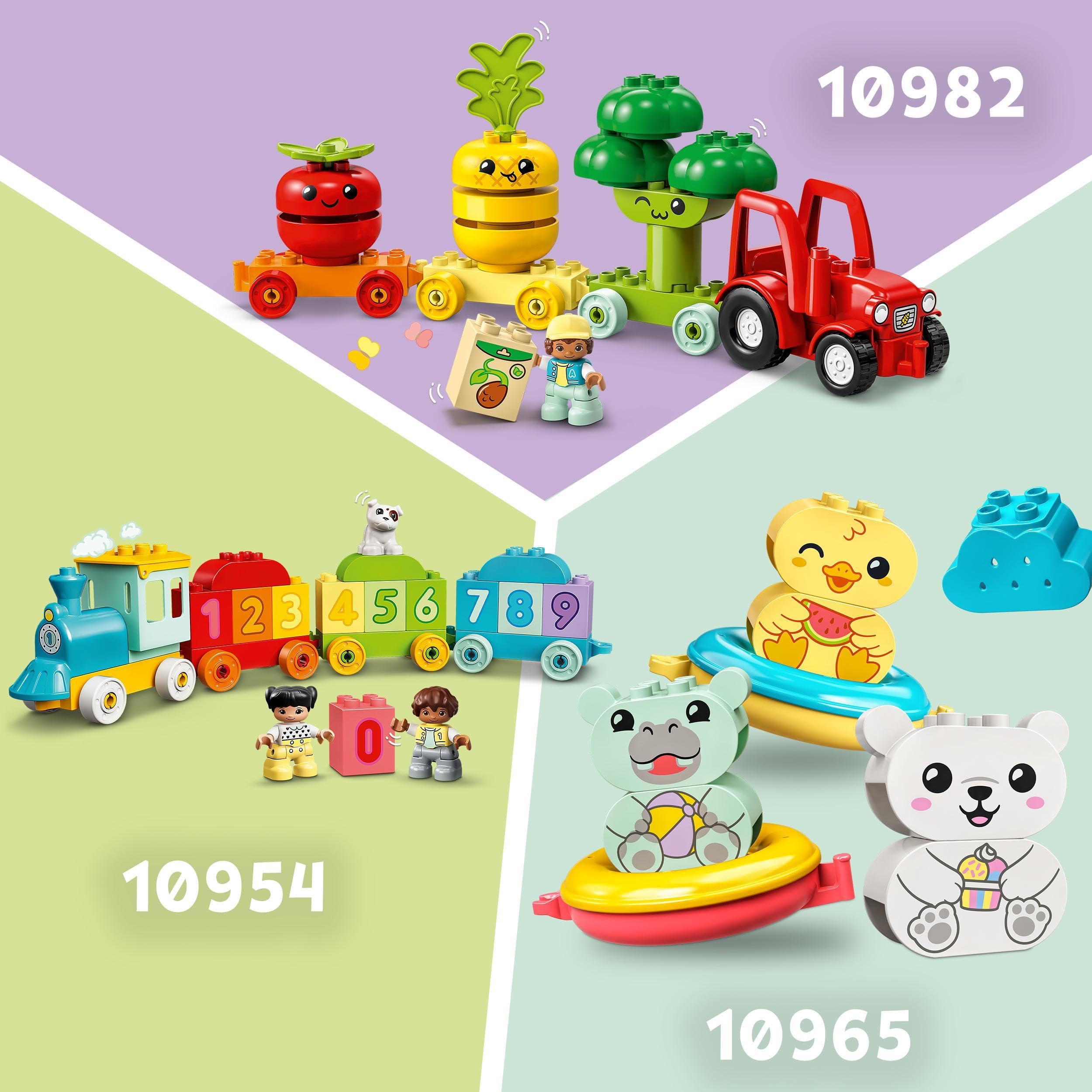 LEGO DUPLO My First Animal Train 10412 Building Set for Toddlers 18 Months+ | Color Matching & Motor Skills 5