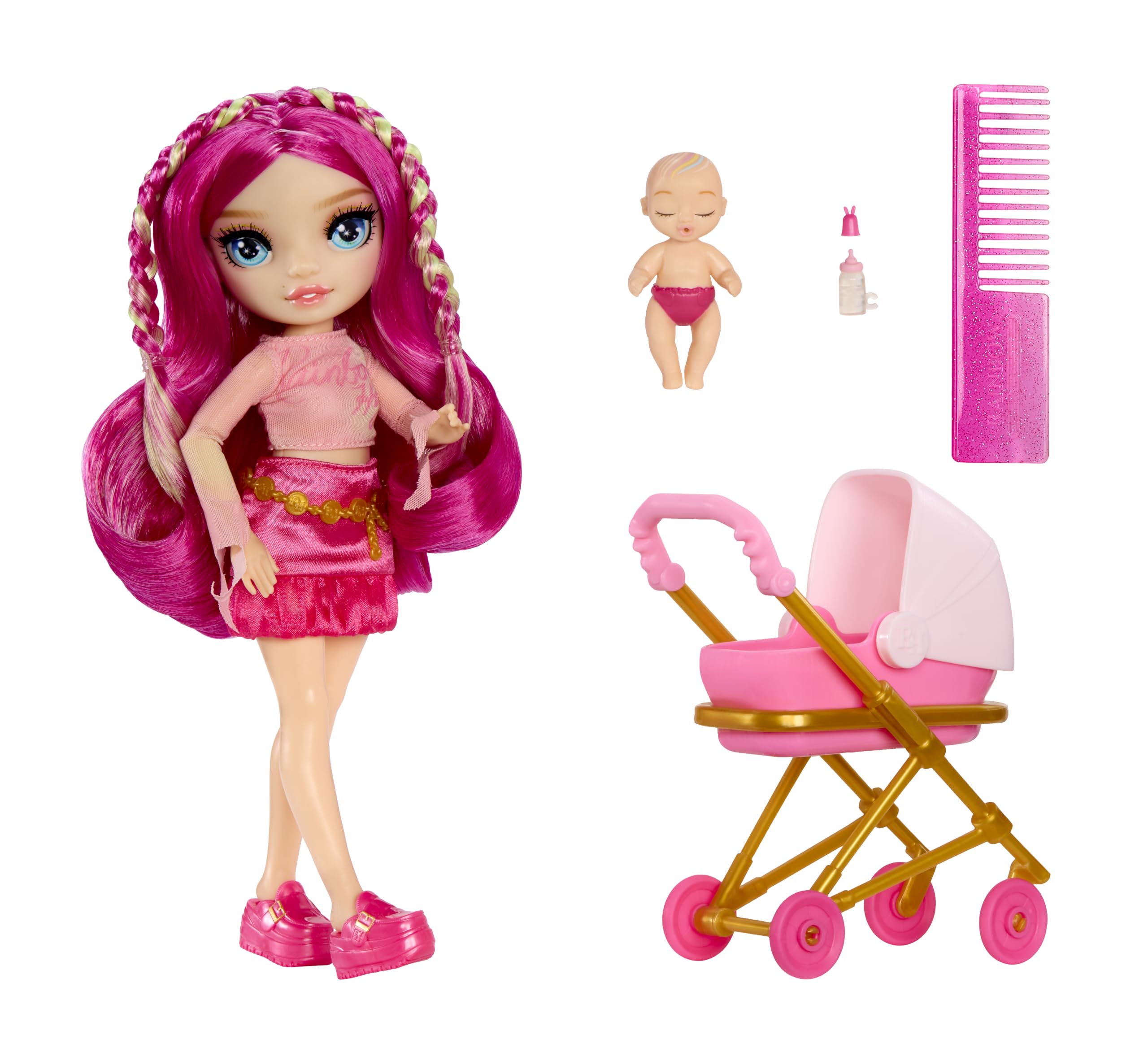 Rainbow High Stella Monroe Jr. High Bestie Babysitters Doll - 23cm, Ages 4+