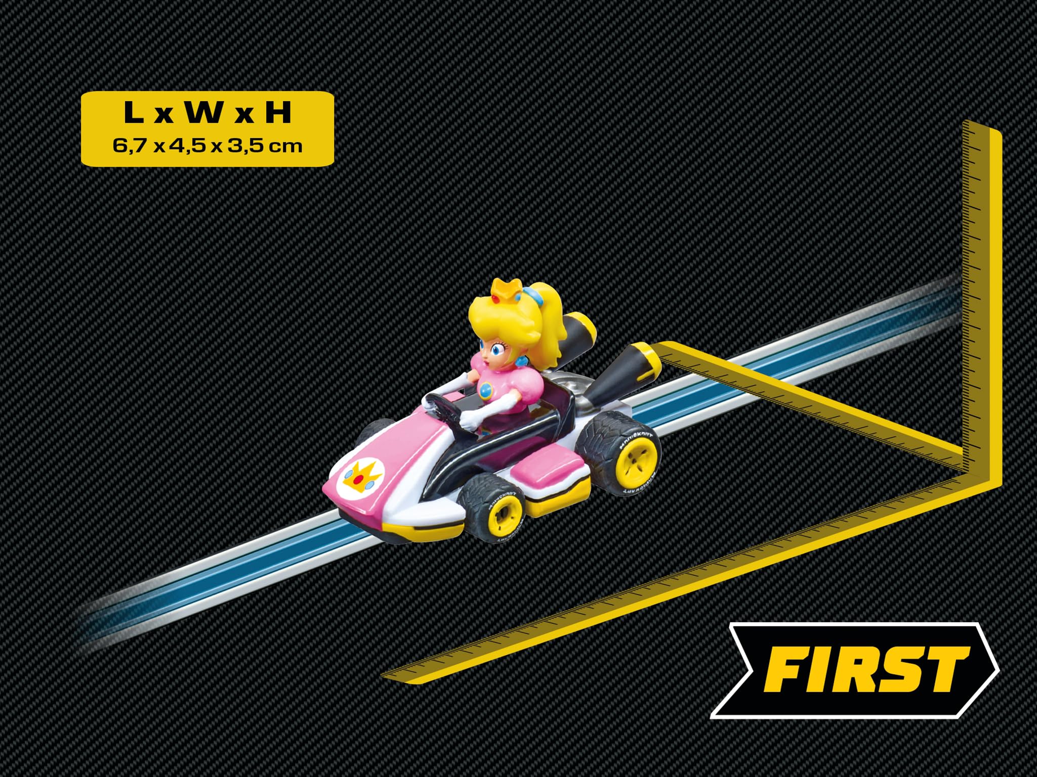 Carrera FIRST 20065019 Nintendo Mario Kart - Peach Slot Car