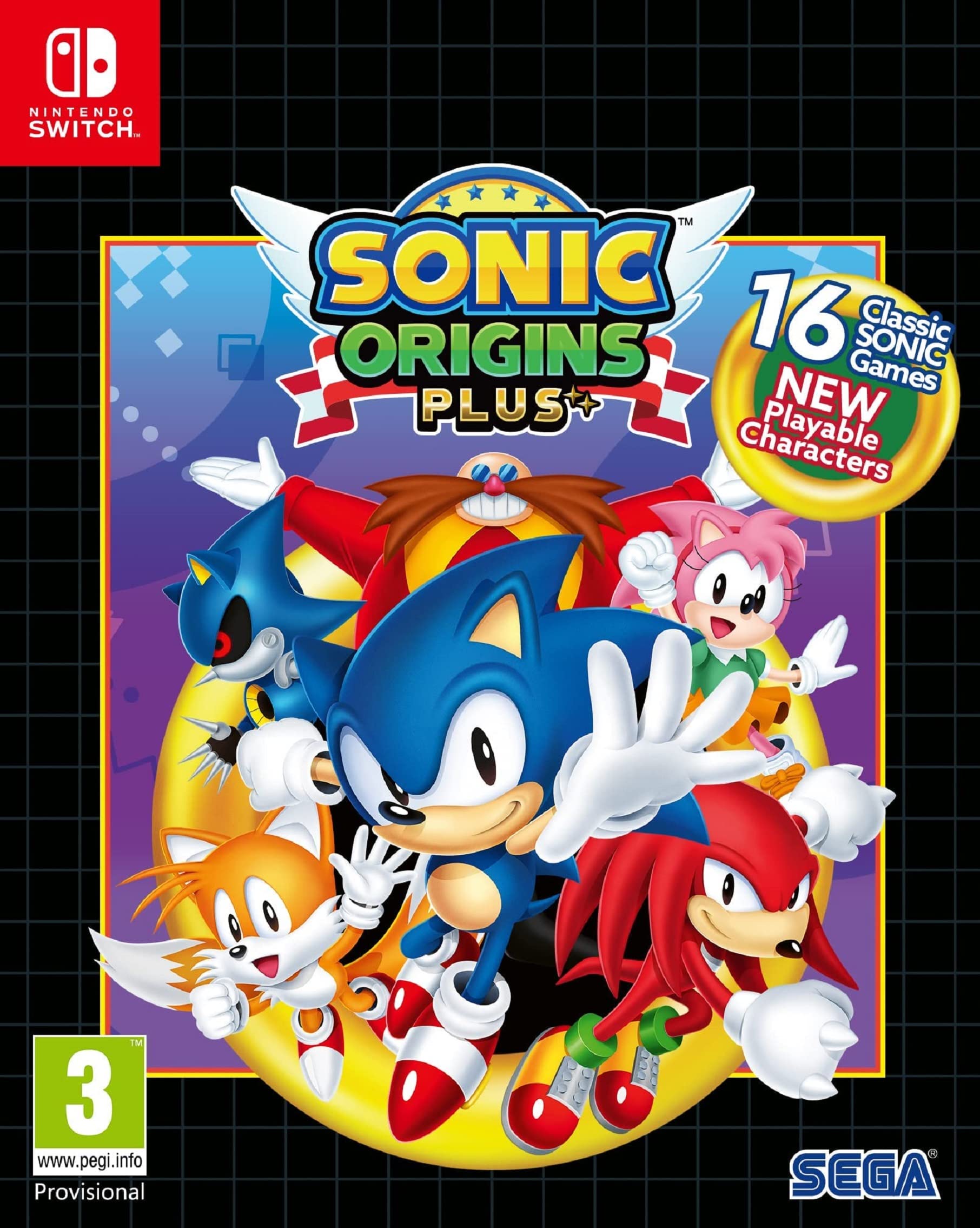 Sonic Origins Plus - Nintendo Switch Premium Physical Edition