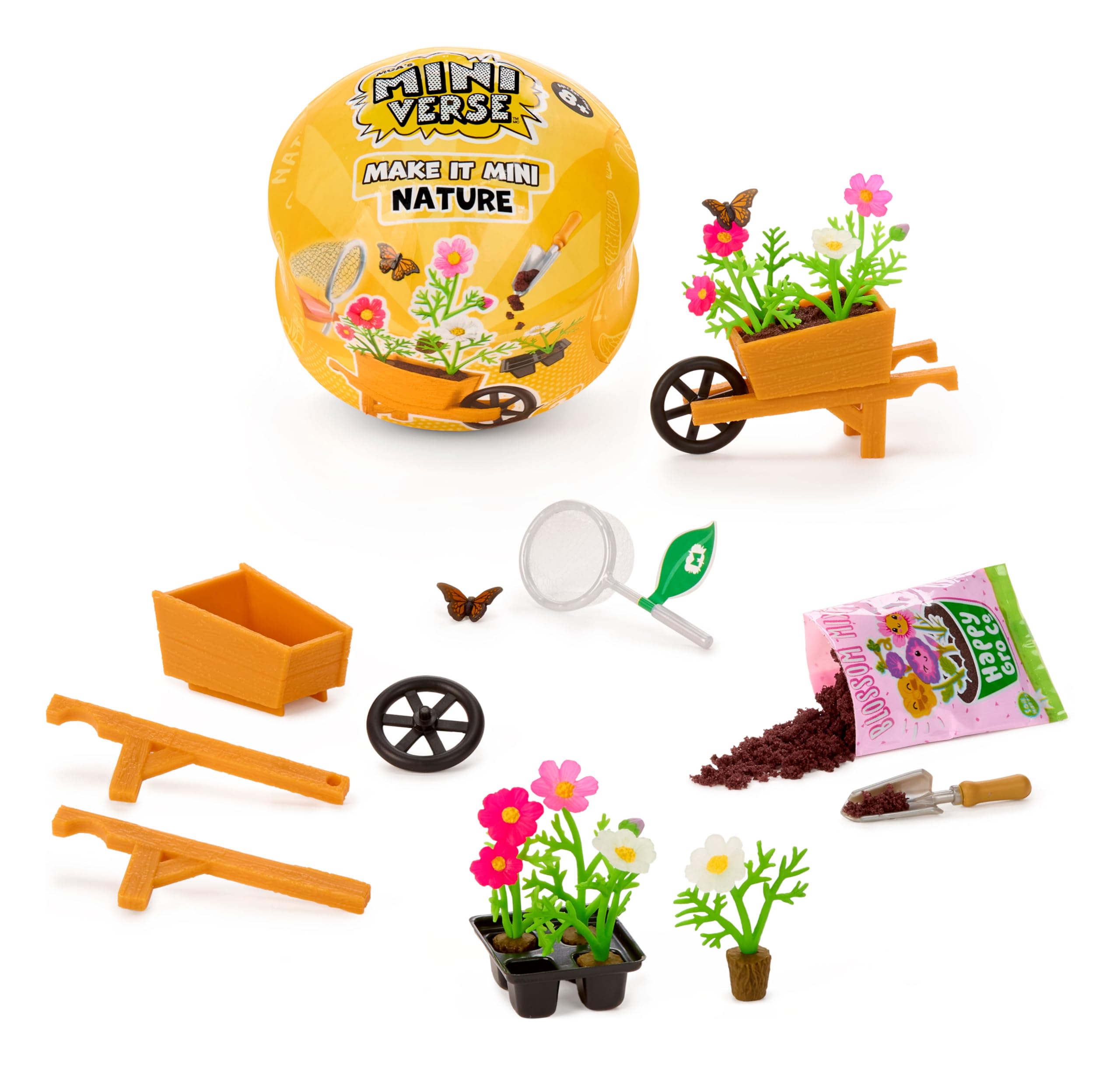 MGA's Miniverse Make It Mini Nature Series 3 Collectibles | DIY Craft Kit | Color Change Feature