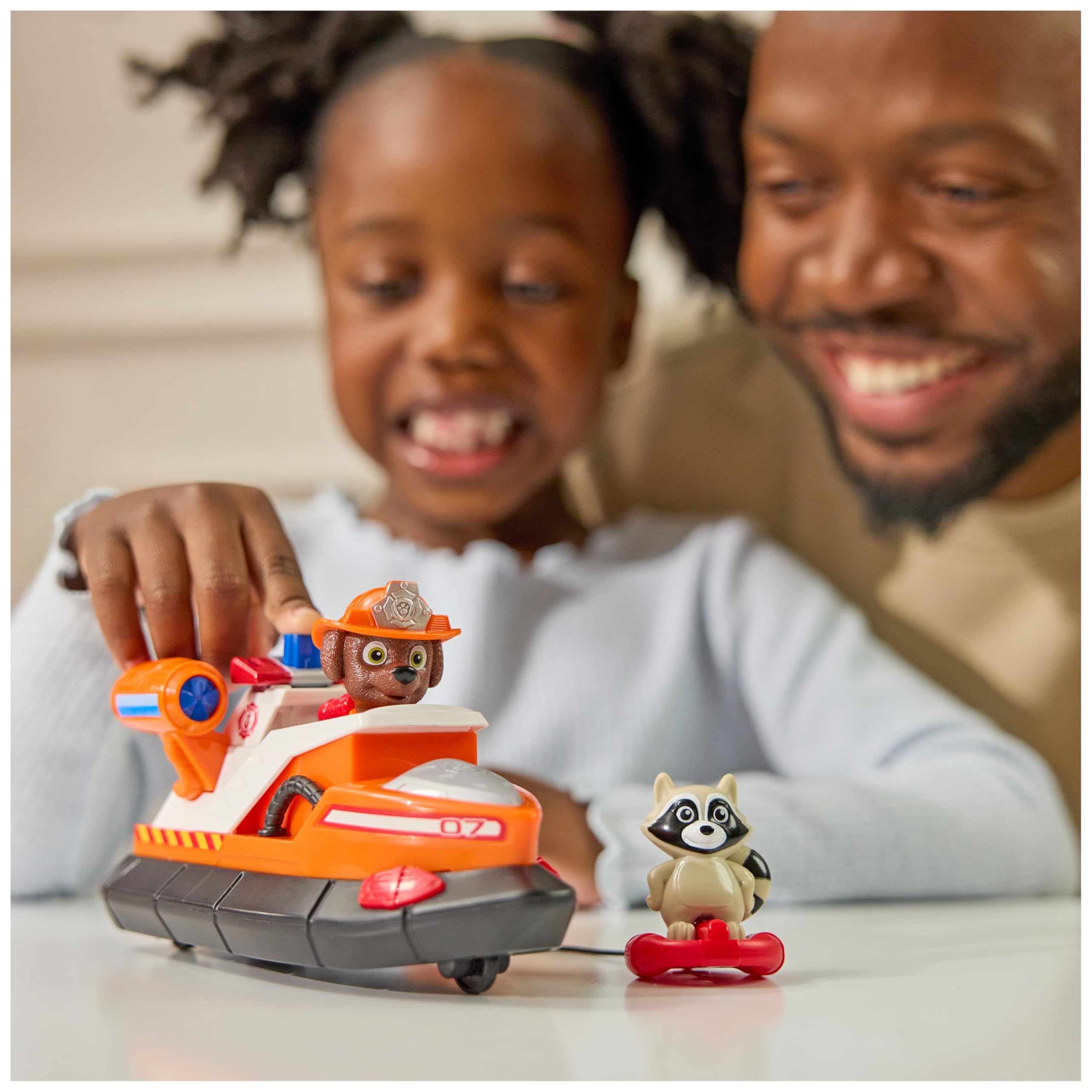 Paw Patrol Zuma Rettungs-Feuerwehrboot mit Actionfigur und Rettungsring – Kinderspielzeug-Spielset für Kinder ab 3 Jahren 8