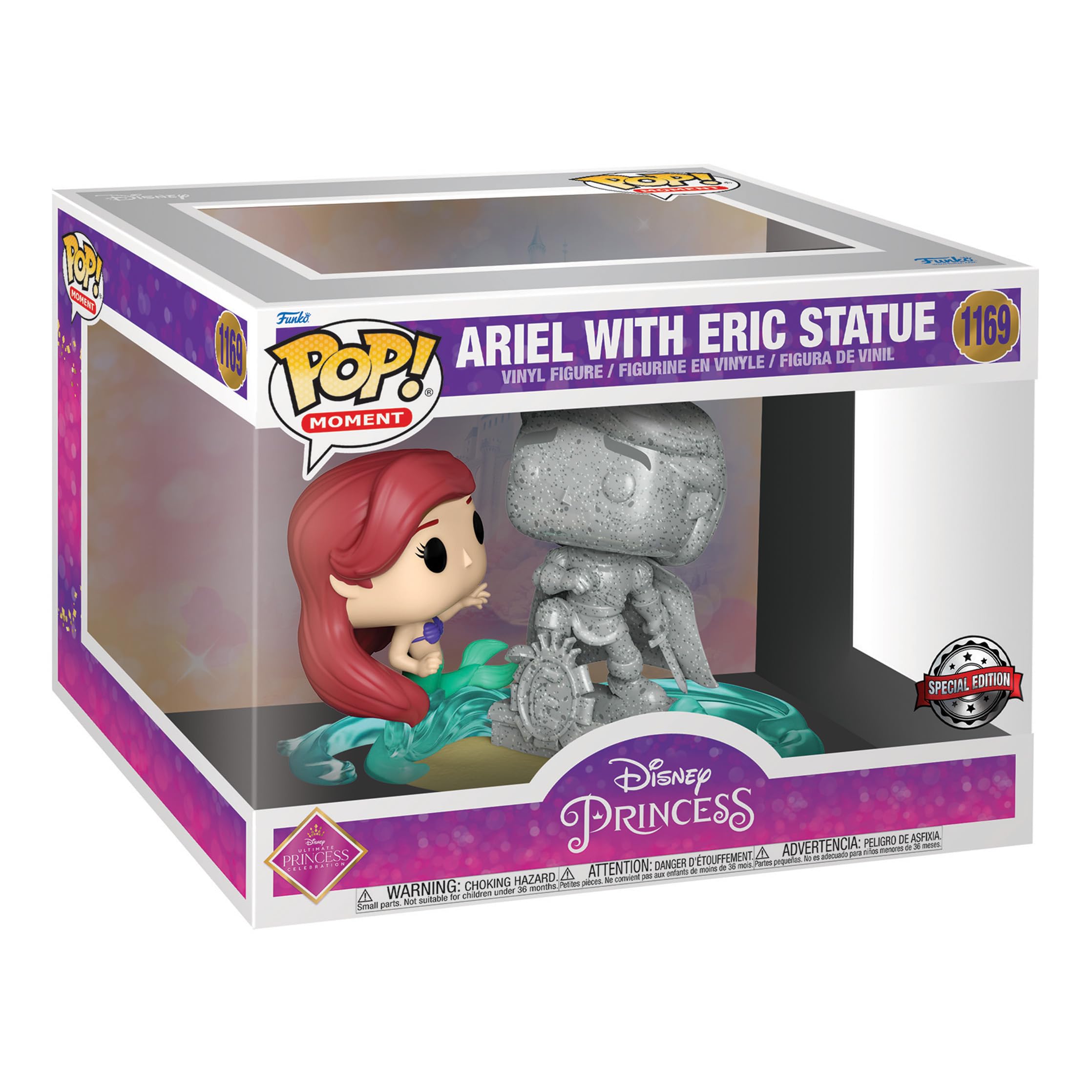Funko Pop! Moments Disney - Ariel with Eric Statue Vinyl Figure #1169 (58795) 5