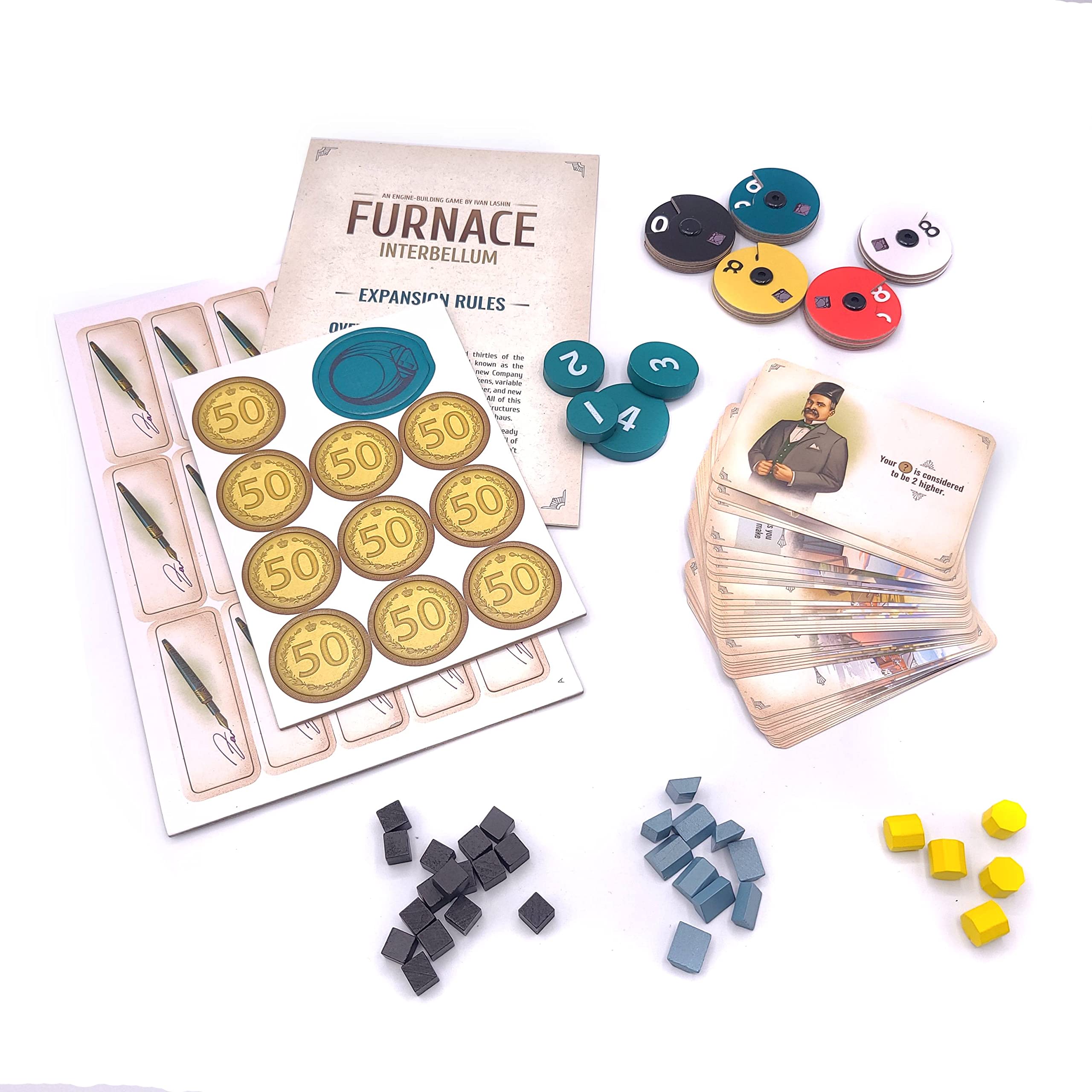 Arcane Wonders Furnace: Interbellum Board Game Expansion 6