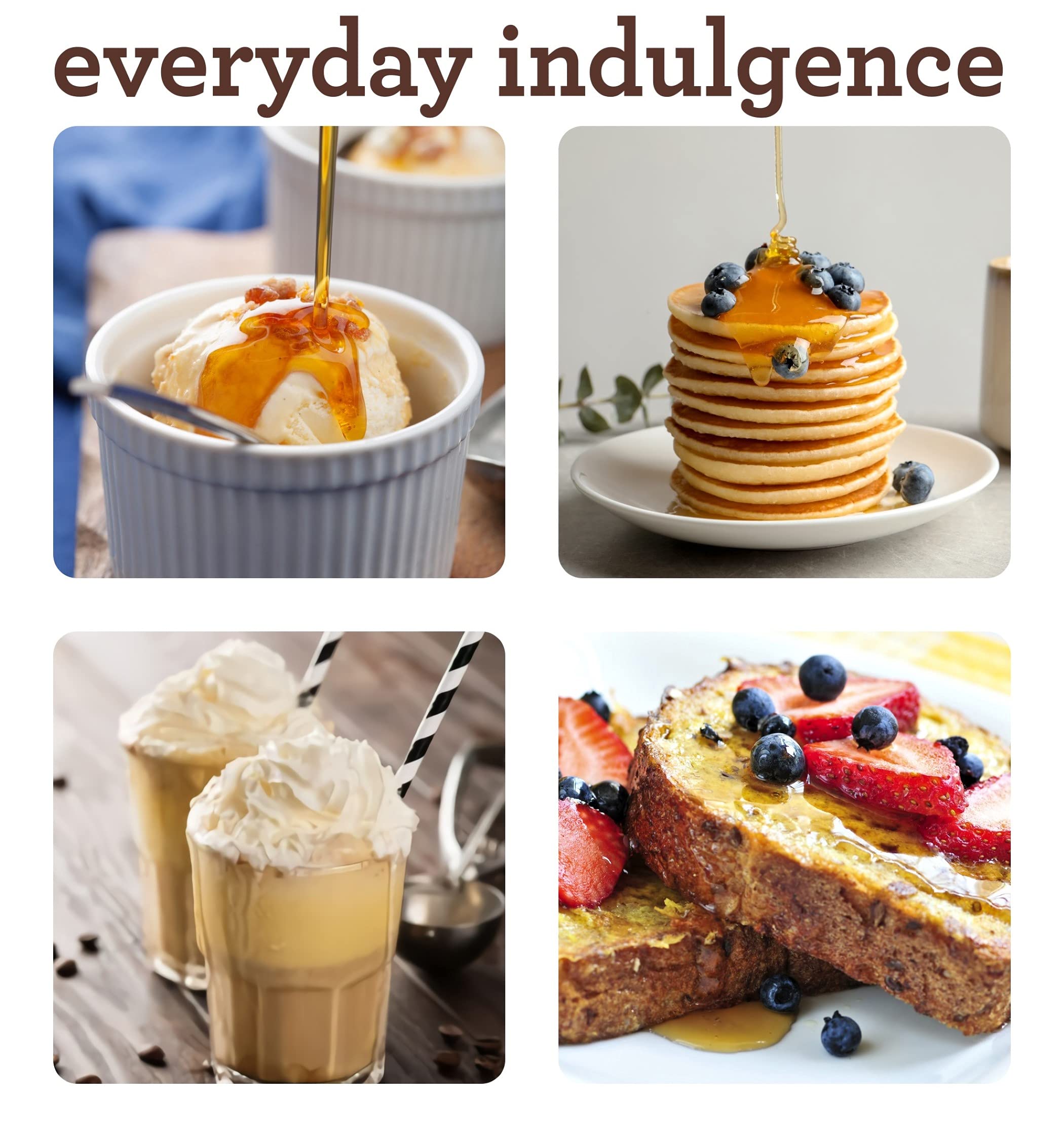 Sweet Freedom Pancake Syrup - 350g | Natural, Vegan, Low-Calorie Sweetener with Apple & Carob 4