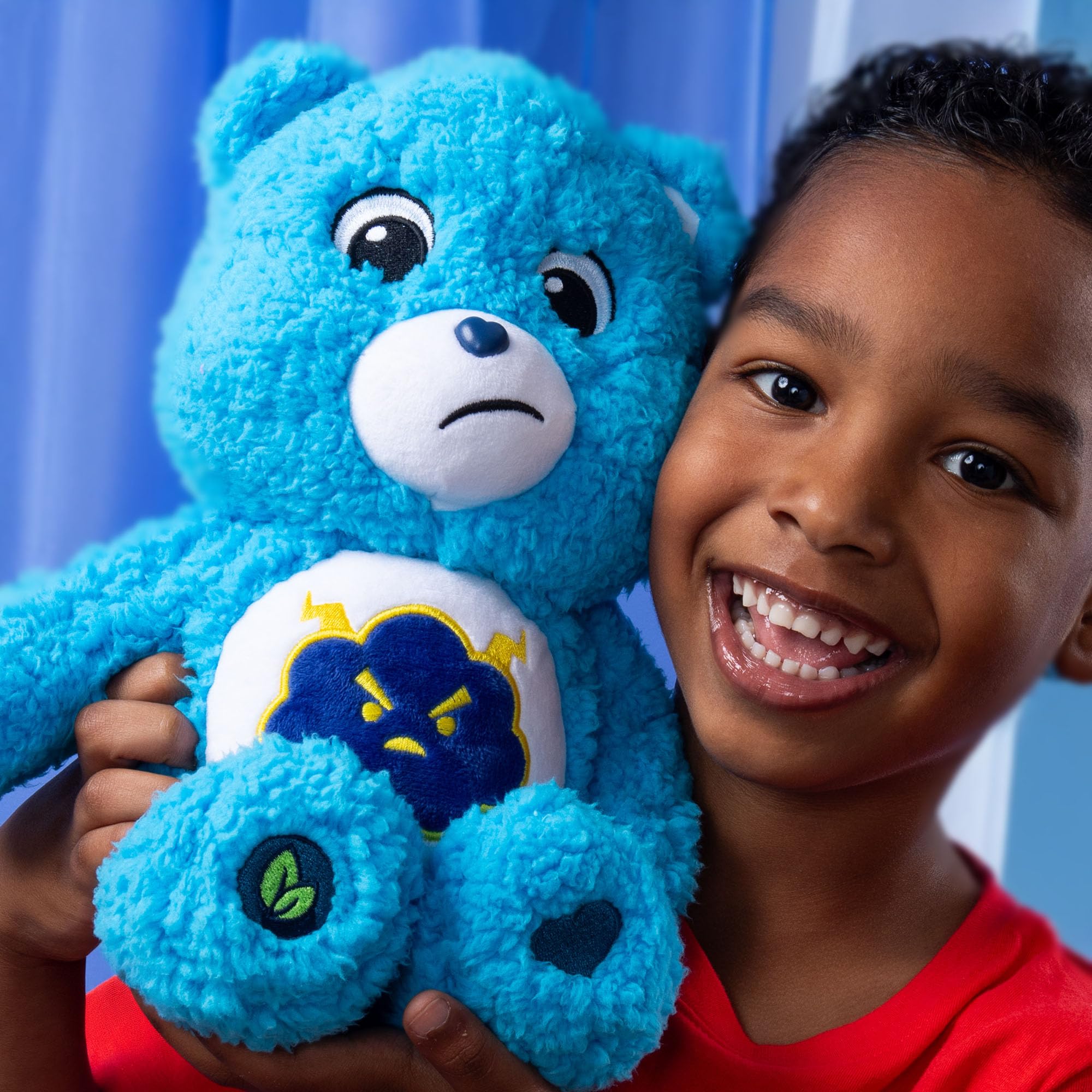 Care Bears Grumpy Bear Cosy Collection Medium Plush | 35cm Soft Eco-Friendly Toy | Ages 4+