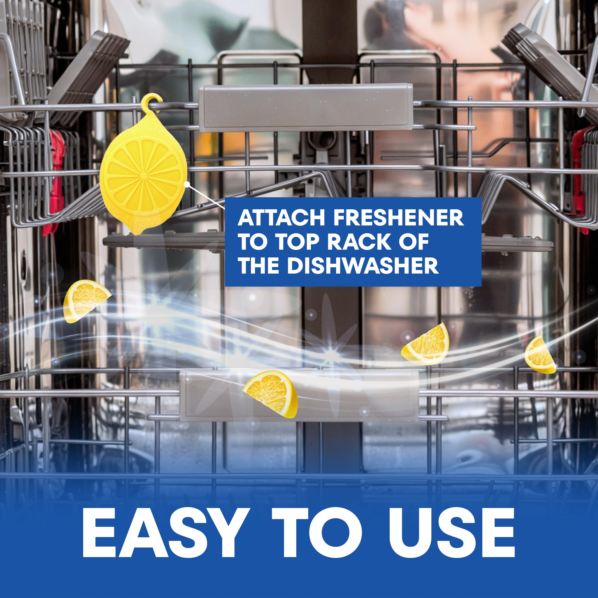 Elbow Grease Dishwasher Freshener - Lemon Scent, Odour Control, 2 Pack 5