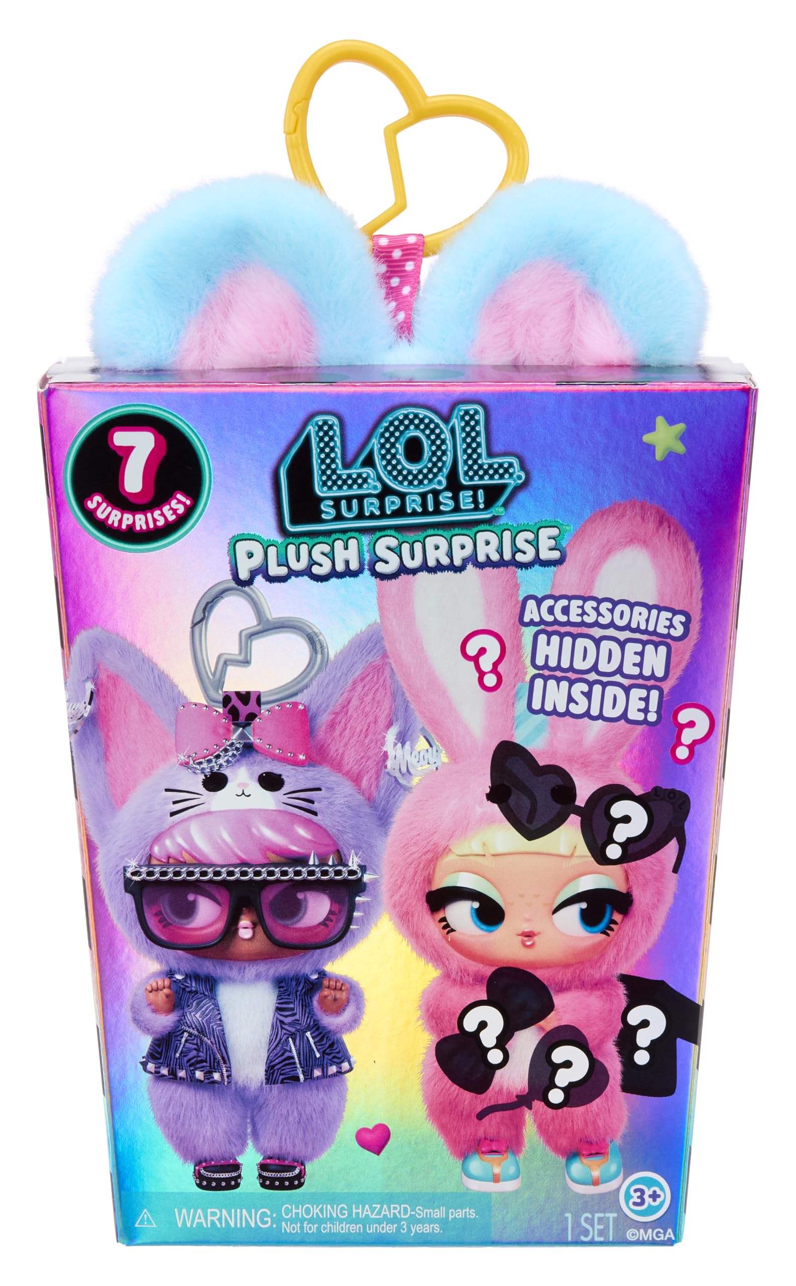 L.O.L. Surprise! Plush Surprise Character - 7 Items Included | Collectible Toy | Ages 4+