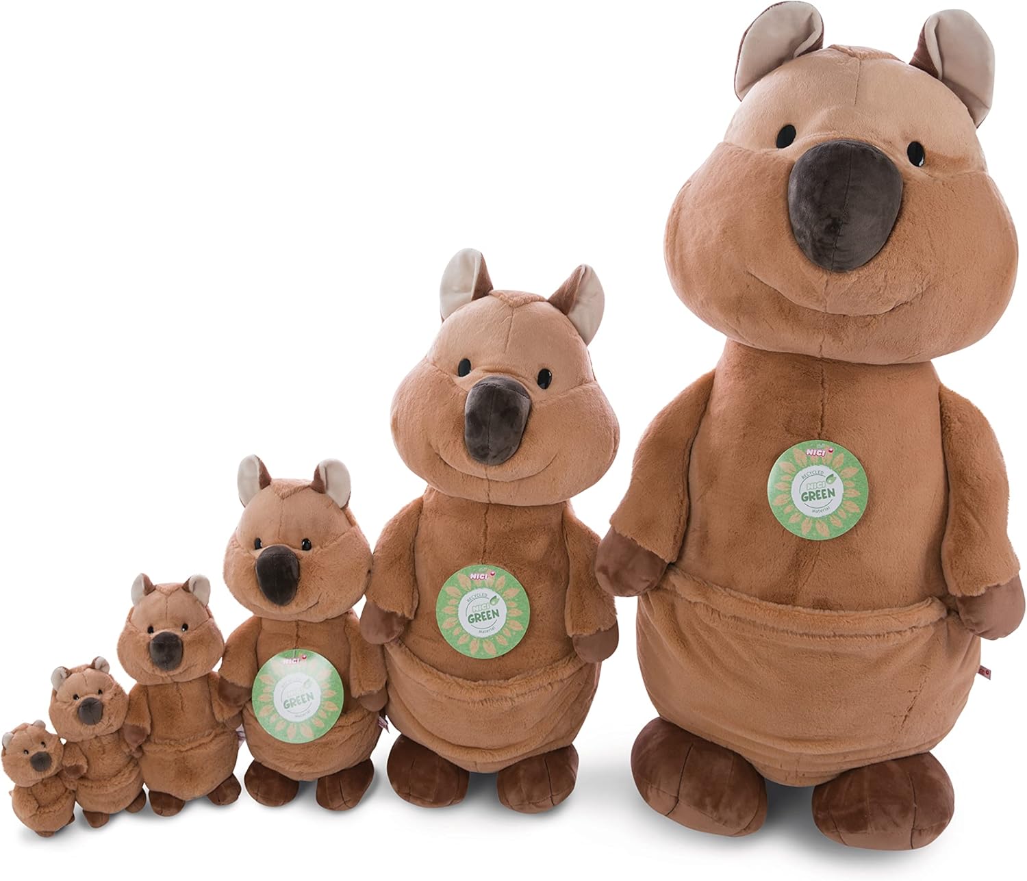 NICI Quokka-Mola 15 cm Plush Toy – Soft Cuddly Stuffed Animal for Babies & Kids 7