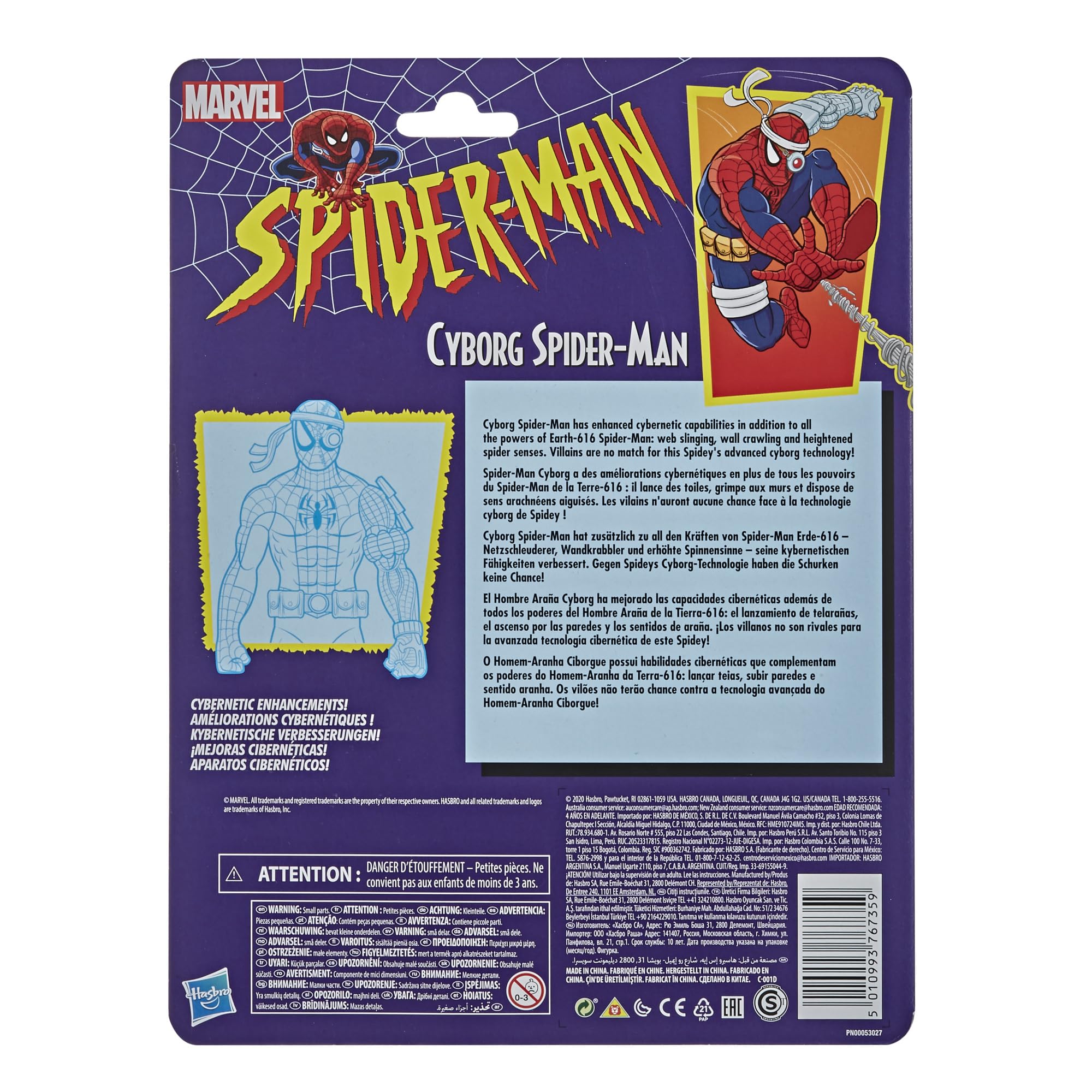 Hasbro Marvel Legends Series - Cyborg Spider-Man 15-cm Action Figure 4