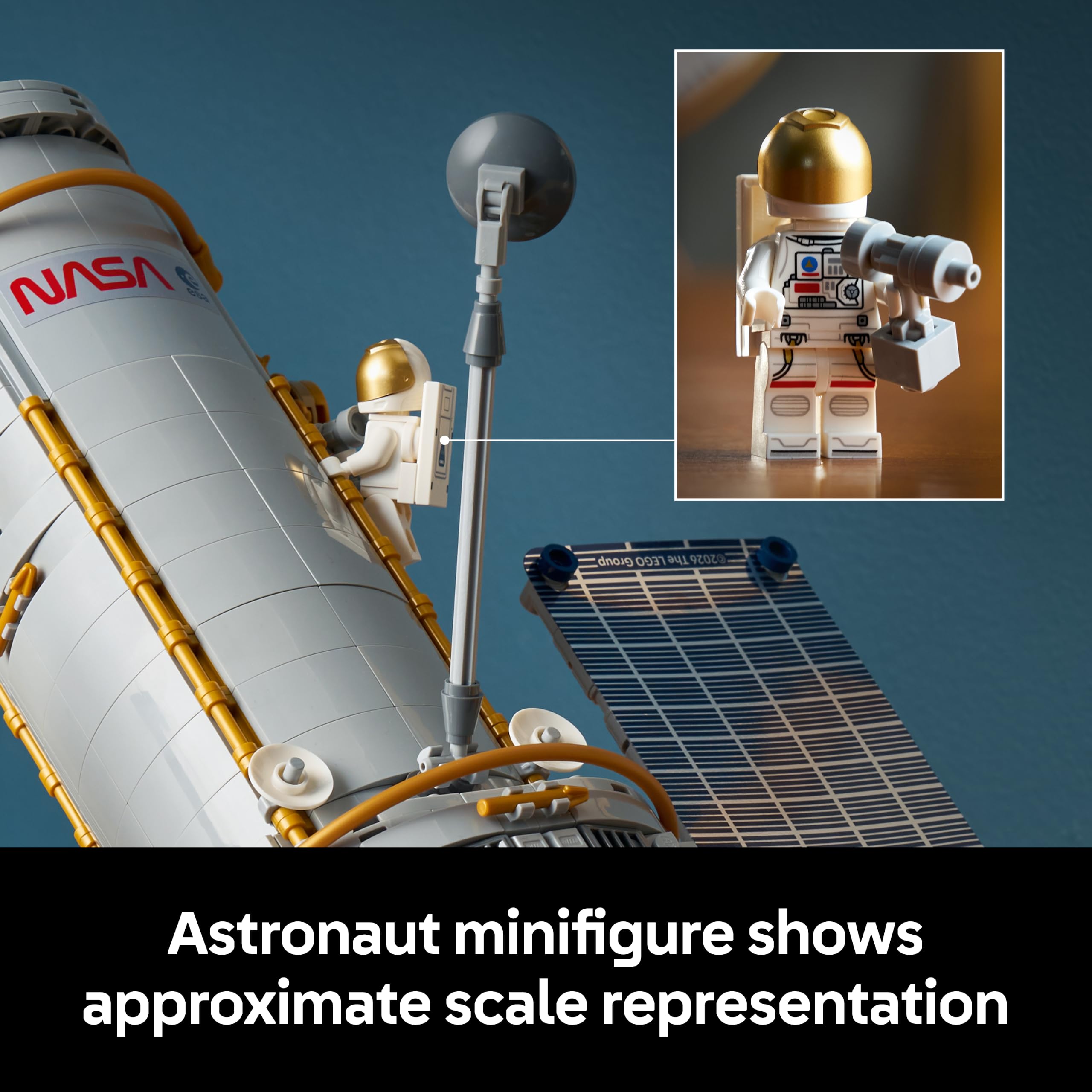 LEGO Icons Hubble Space Telescope - 3D Model Kit for Adults | 18+ Age Range | 2026 Release 5