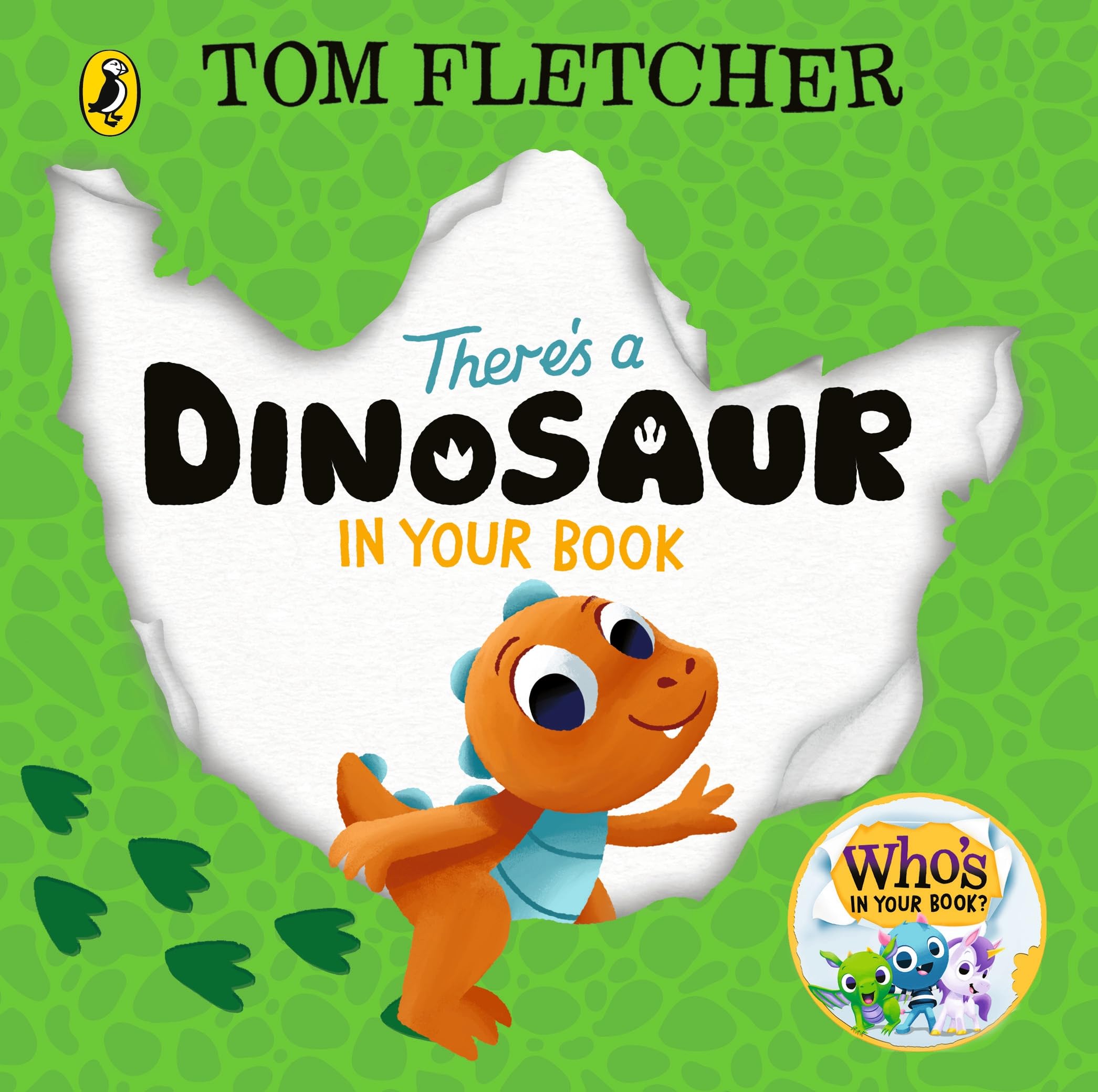 Puffin There's a Dinosaur in Your Book - Interactive Board Book for Ages 2-4