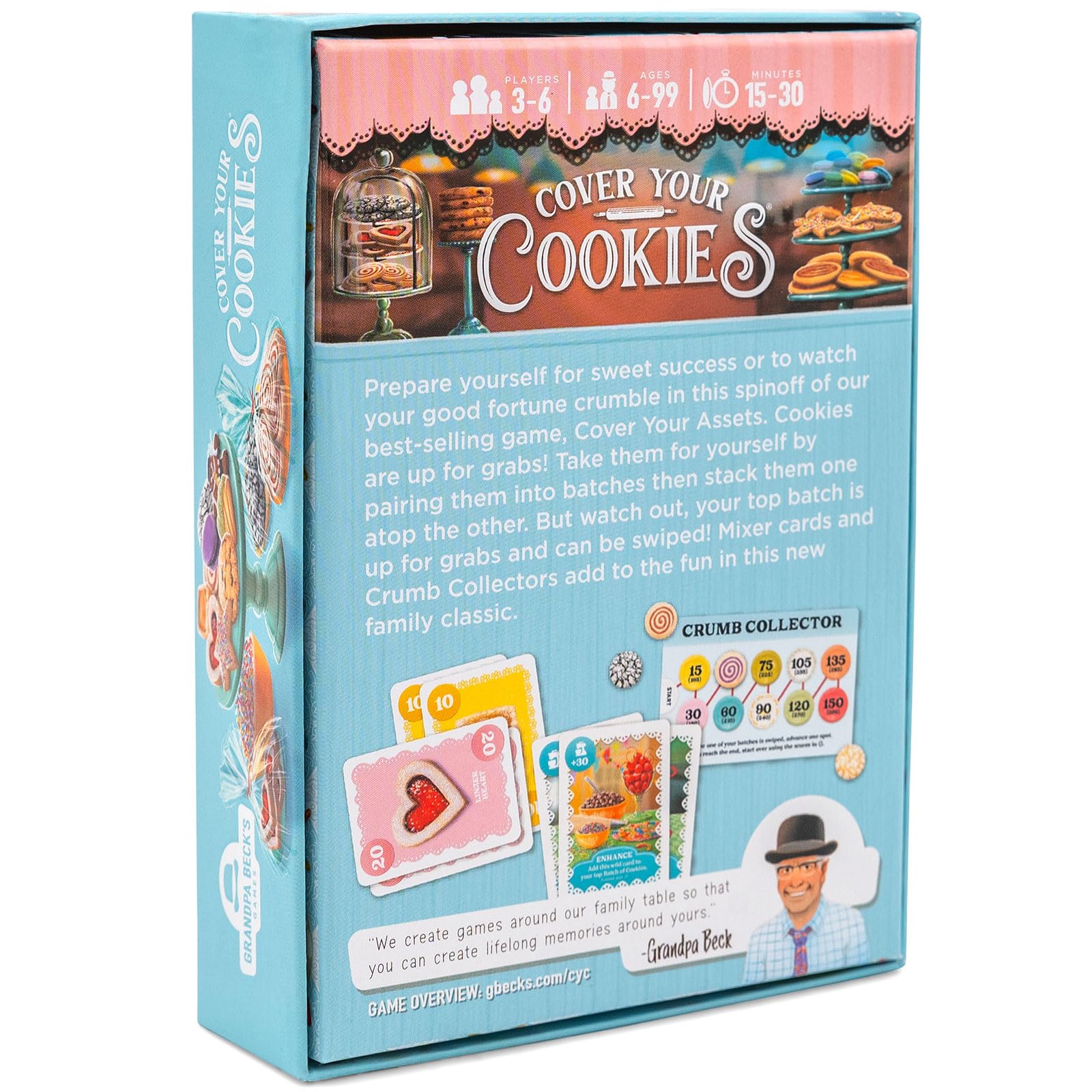 Grandpa Beck's Games Cover Your Cookies Card Game 6
