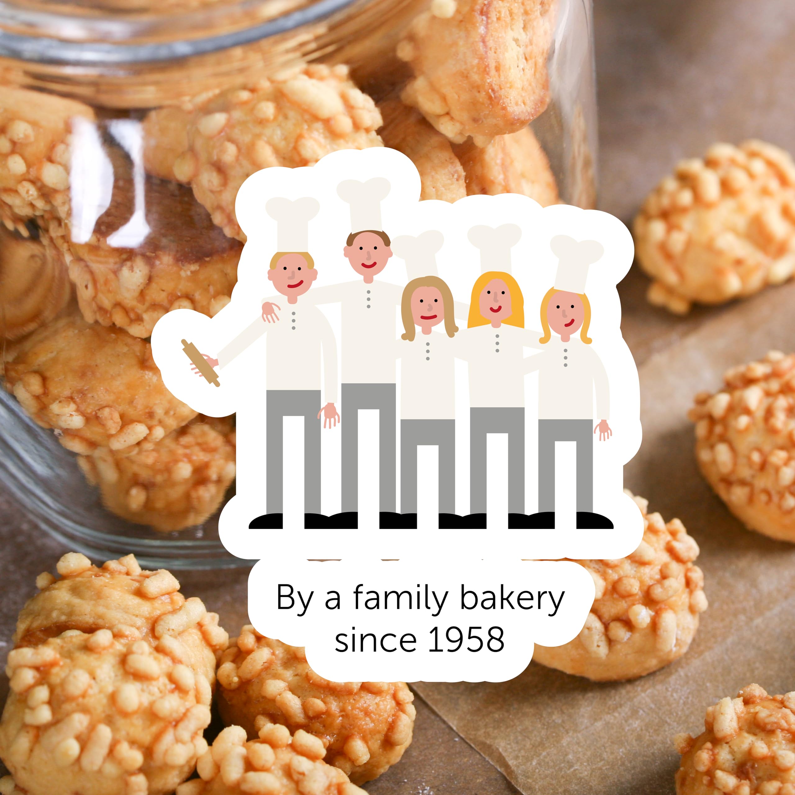 Buiteman Gouda Biscuit 75g - Savoury Crumble Biscuit with Aged Cheese Flavor 5