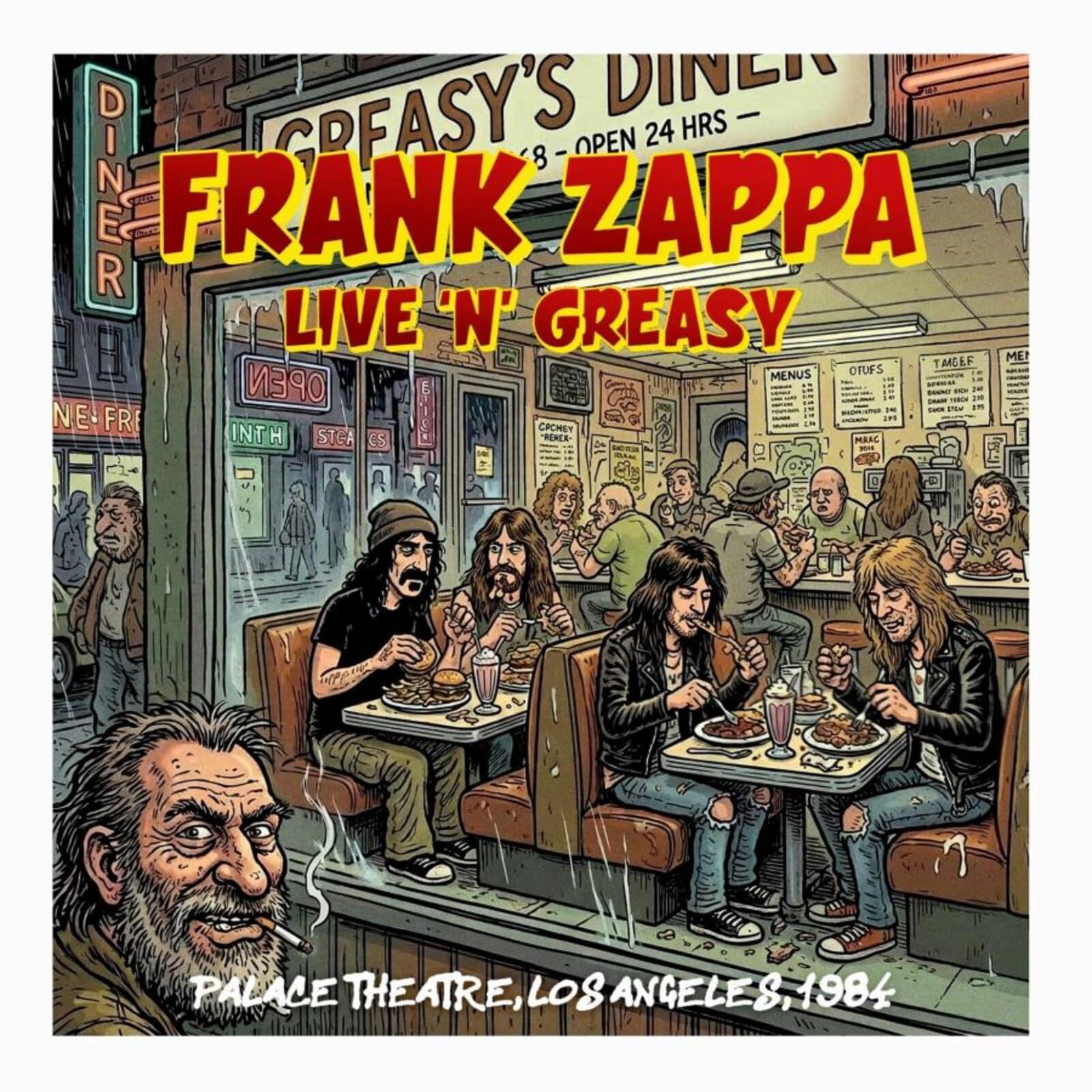 Frank Zappa - Live N' Greasy 1984 [2 Audio CD]