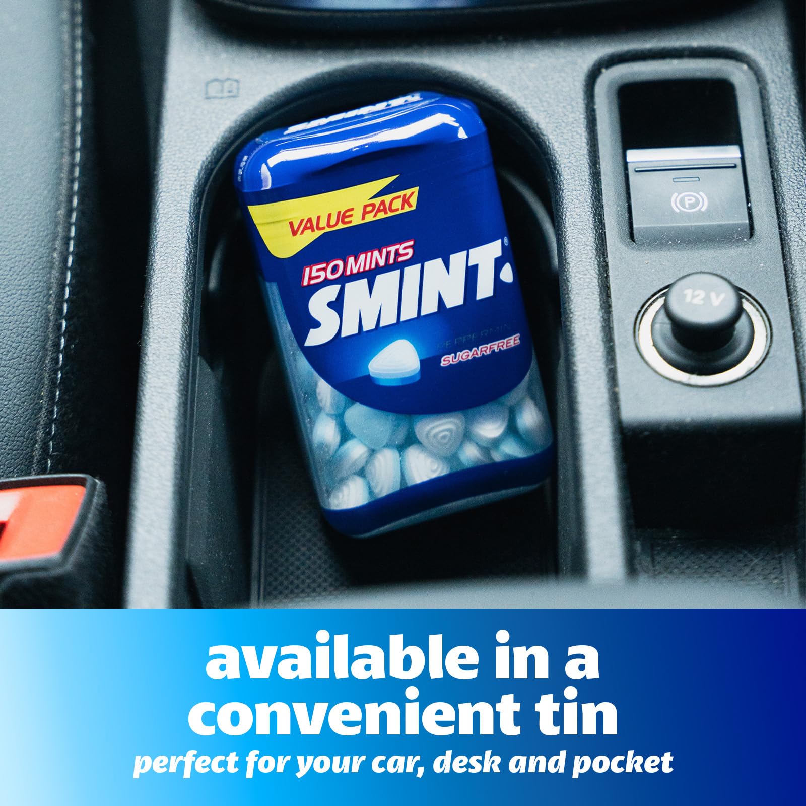 Smint Peppermint XXL Sugar-Free Mints - 8 Bottles (150 Mints Each) for Long-Lasting Fresh Breath 9