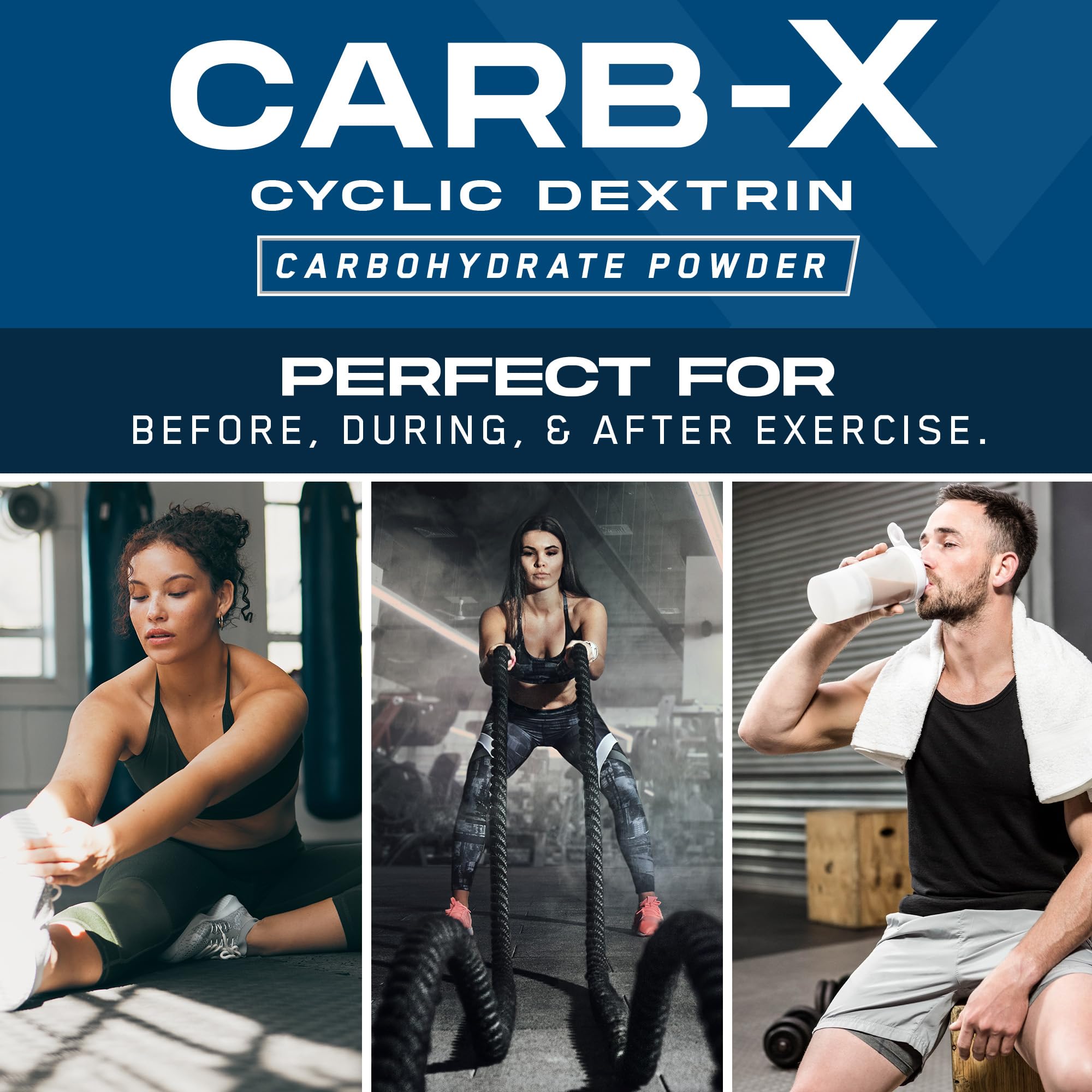 Applied Nutrition Carb X Highly Branched Cyclic Dextrin Carbohydrates Powder | 1200g Tub | Vegan, Gluten-Free 5