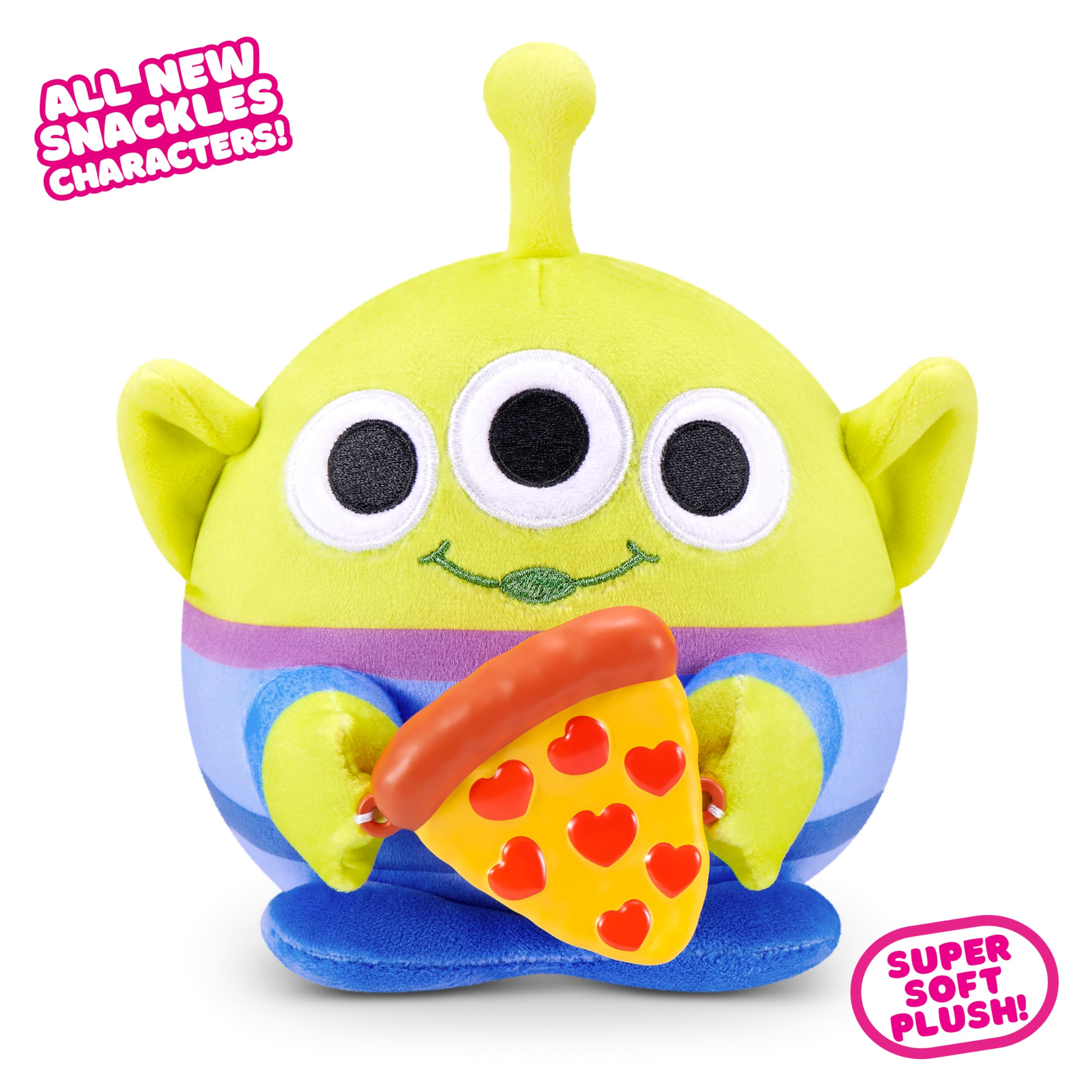 Snackles Disney 5-Inch Plush Toy by ZURU - Ultra-Soft Mini Stuffed Animal for Ages 3+ 8