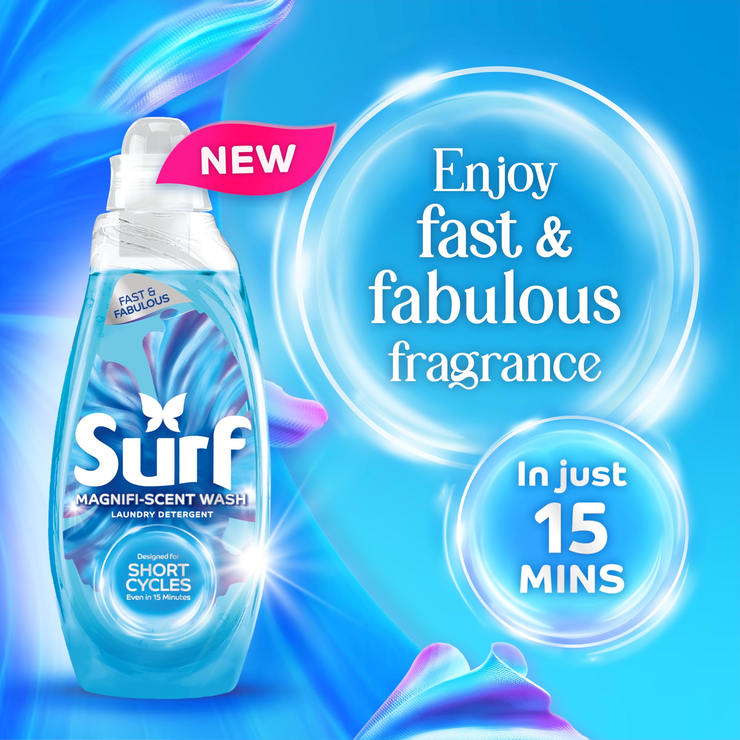 Surf - Magnifi-Scent Wash Aqua Bliss Laundry Liquid Detergent 3