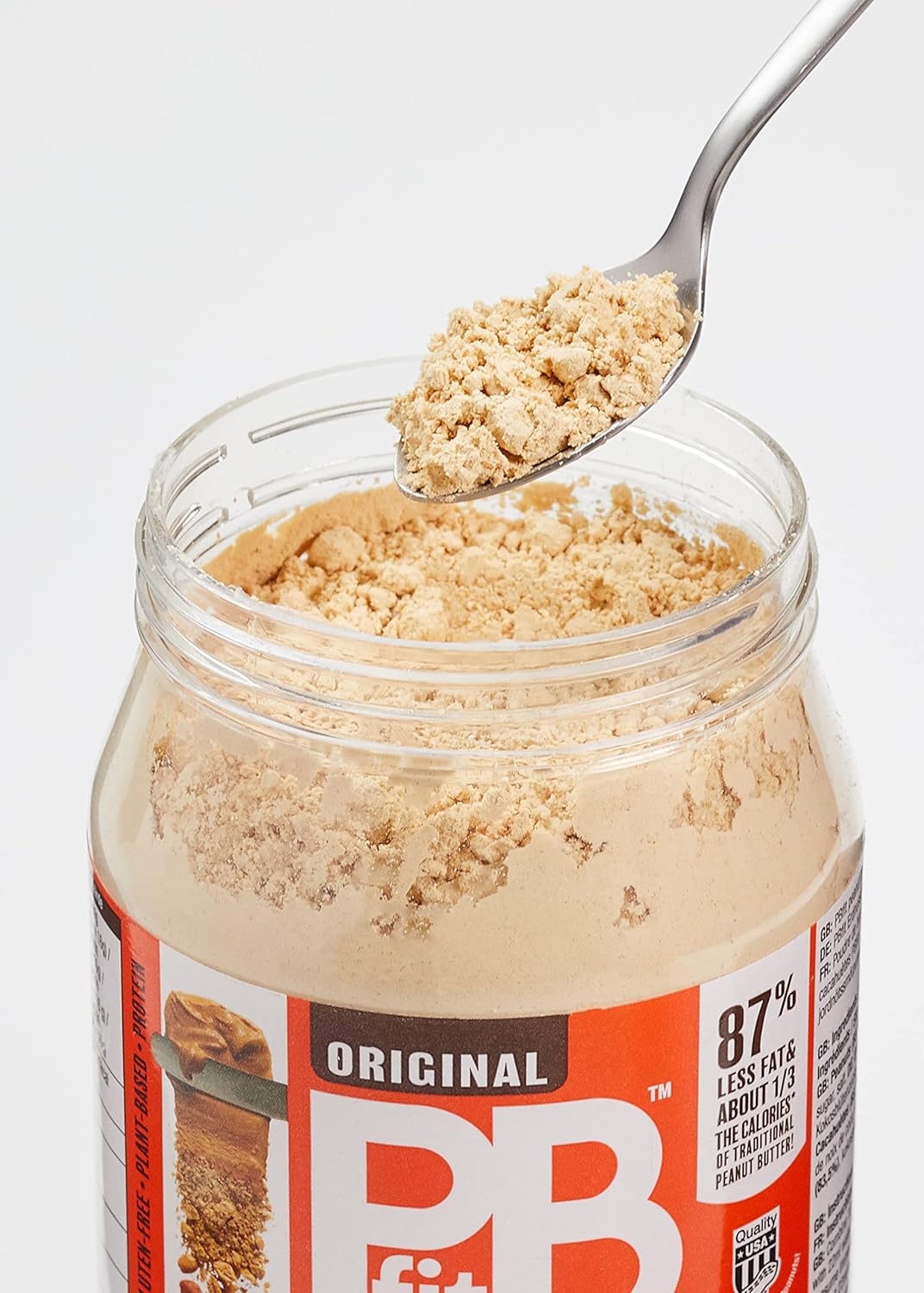 PBfit Peanut Butter Powder - 87% Less Fat, High Protein, Gluten Free, 225g 7