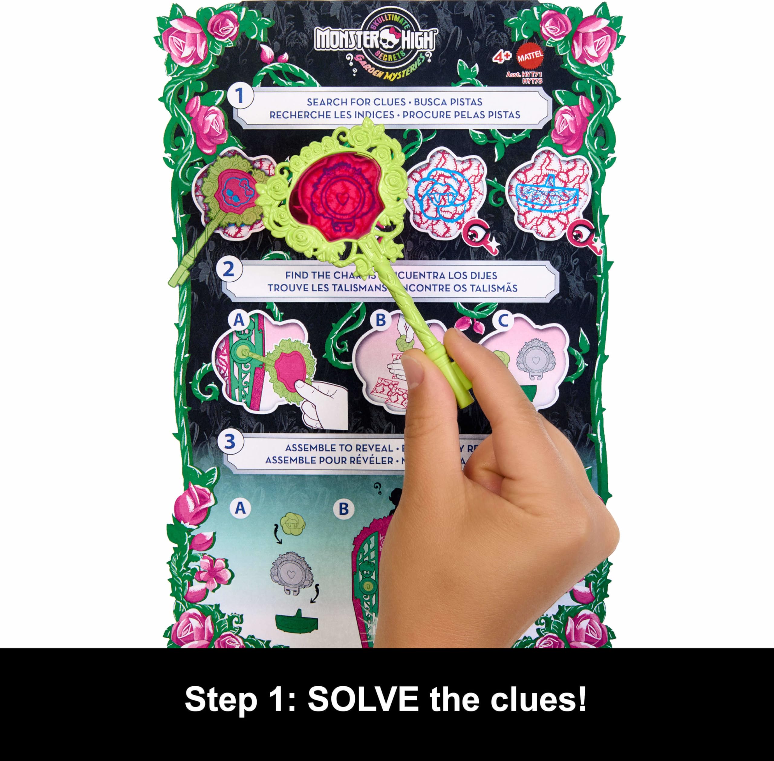 Monster High Skulltimate Secrets Doll and Accessories Set - Garden Mysteries Playset 7