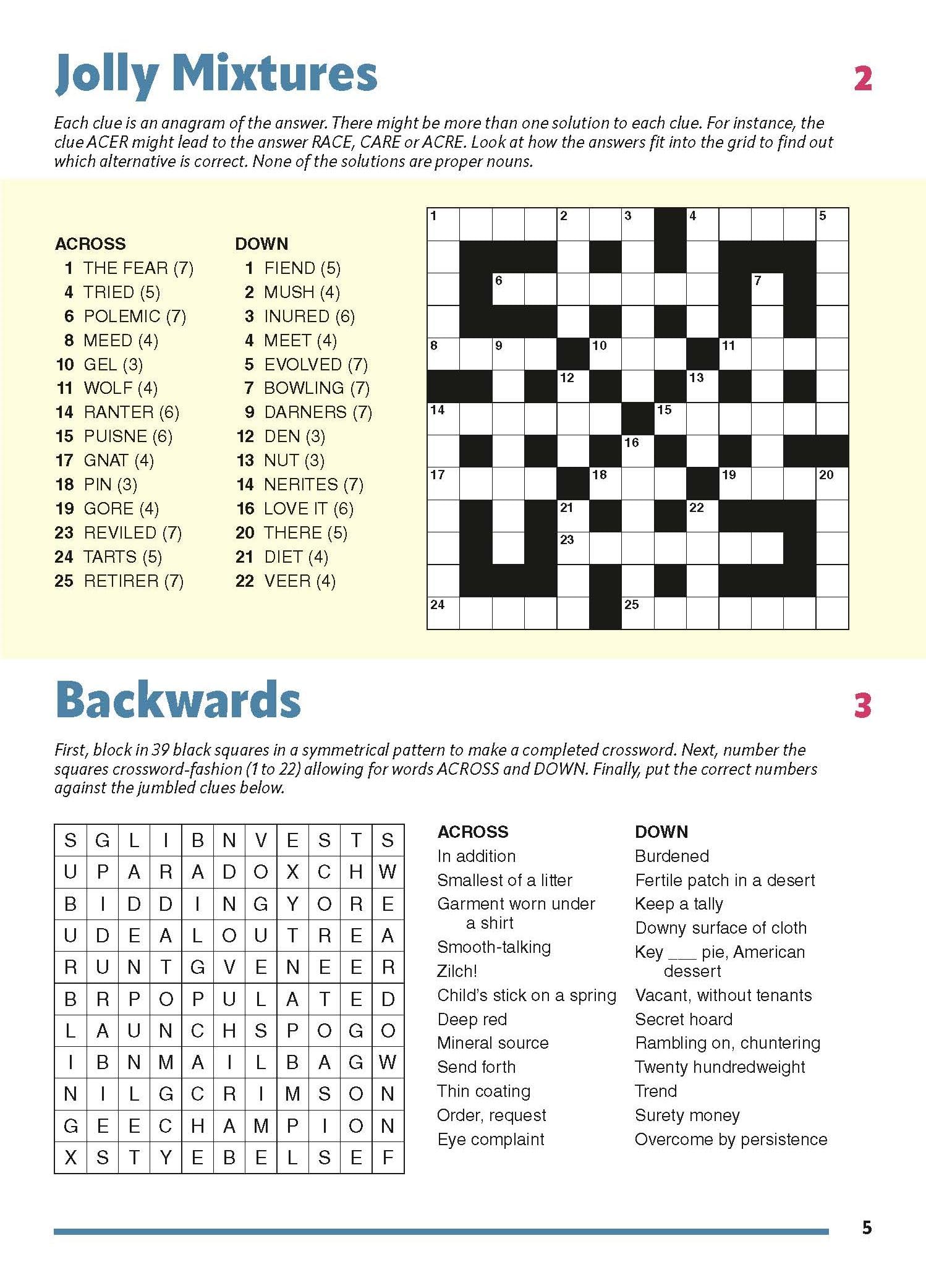 Puzzler Annual 2027 Crosswords Collection - 100 Pages