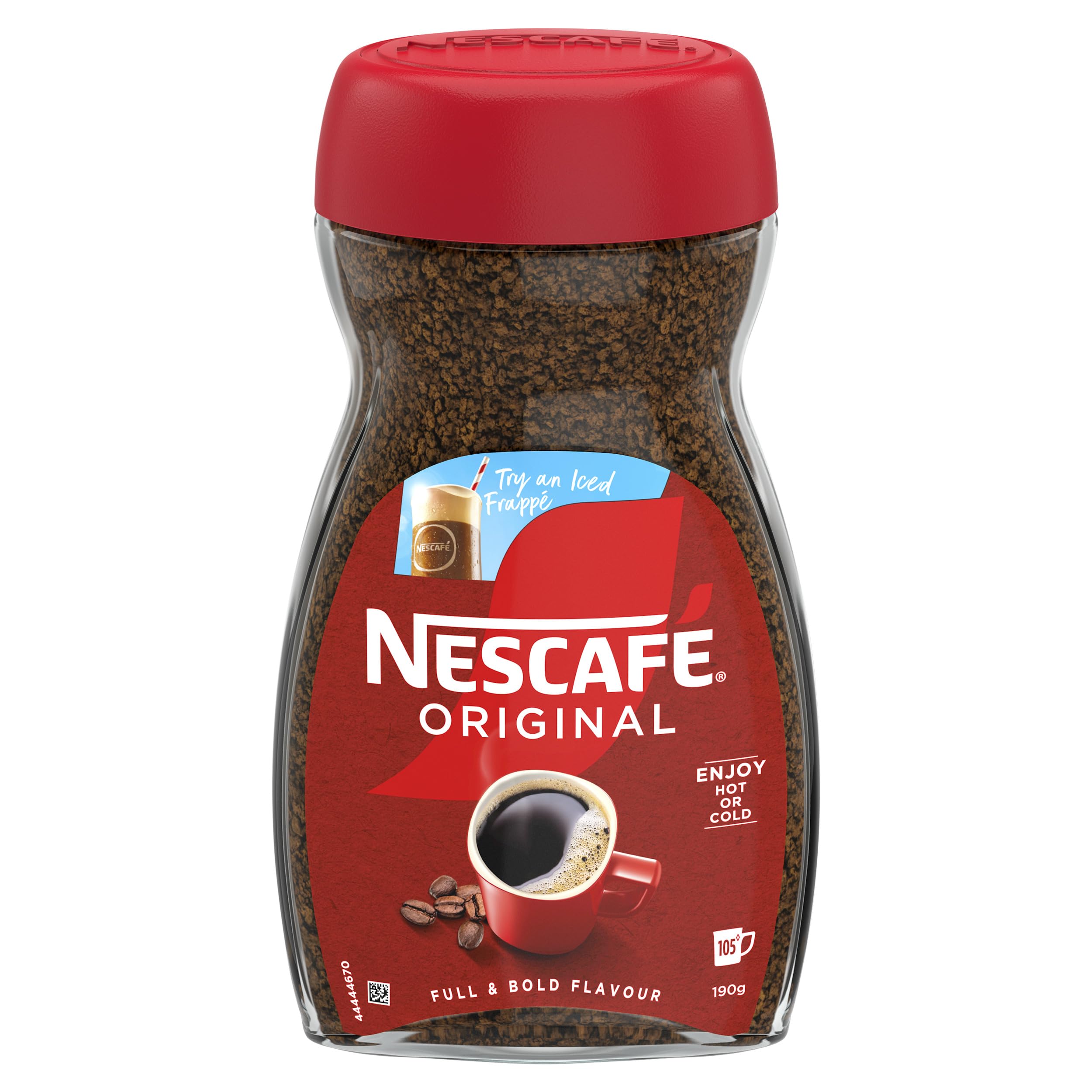 NESCAFÉ Original Instantkaffee 190 g – Reichhaltiges Aroma, voller und kräftiger Geschmack