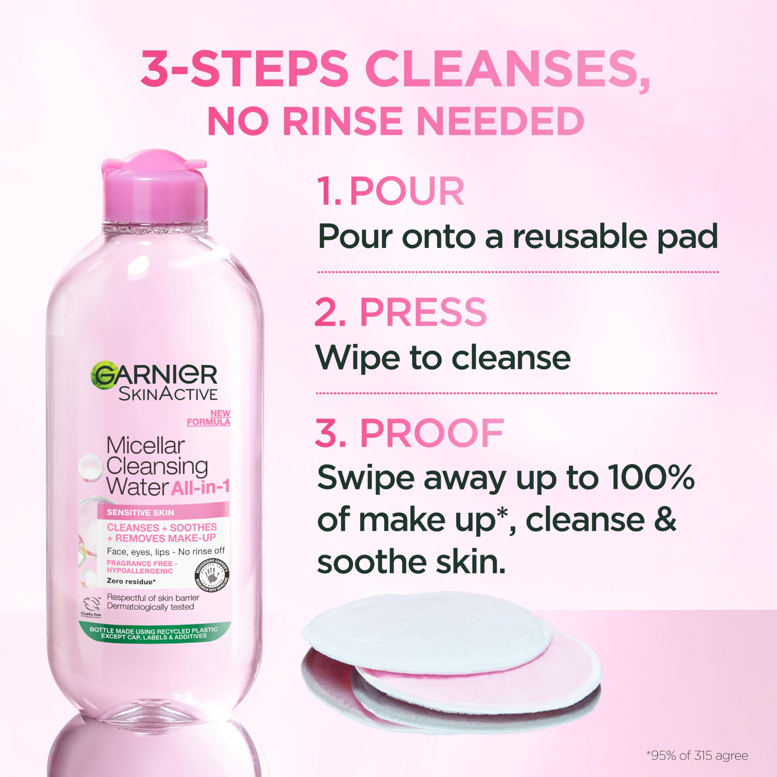 Garnier - Micellar Cleansing Water for Sensitive Skin (700ml) 18