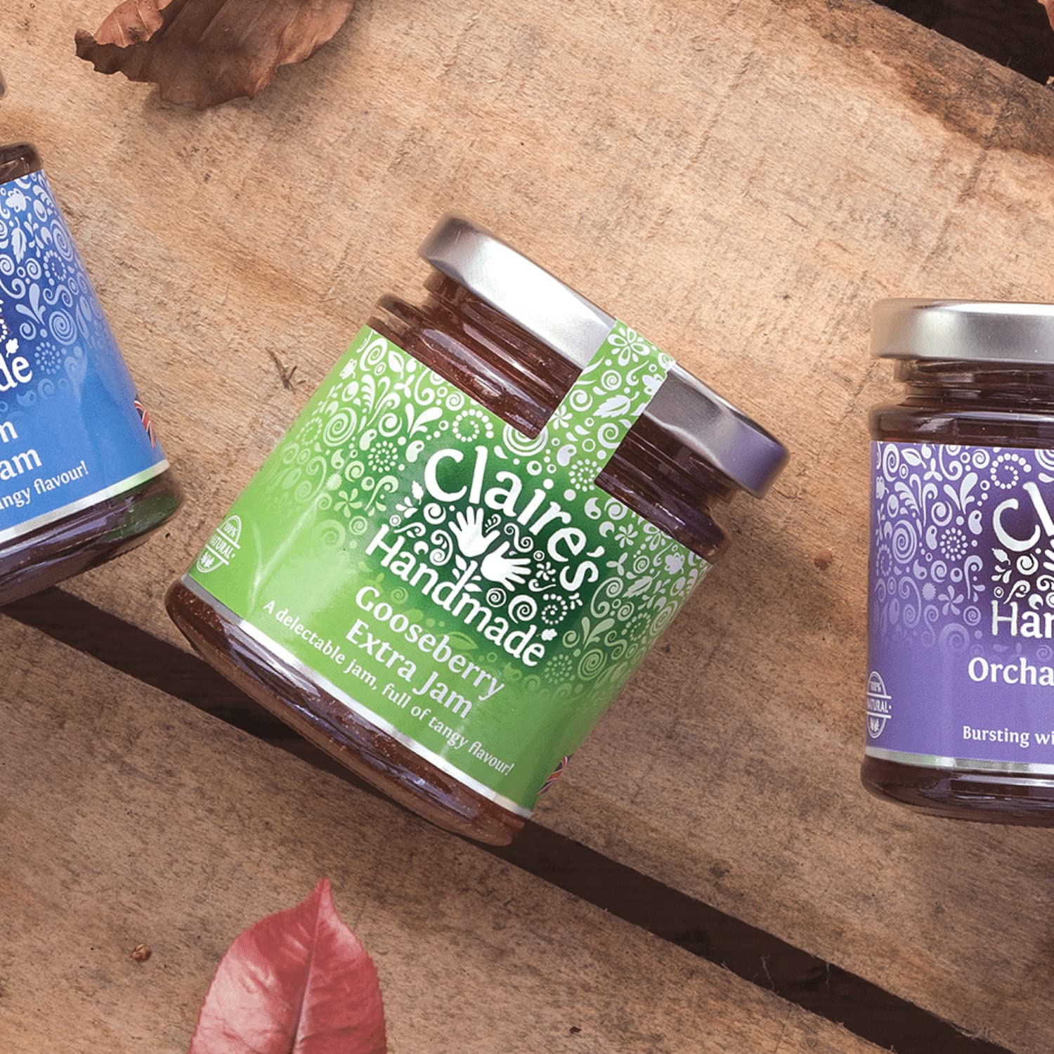 Claire's Handmade Gooseberry Extra Jam - Tart & Full-Flavoured | 227g 2
