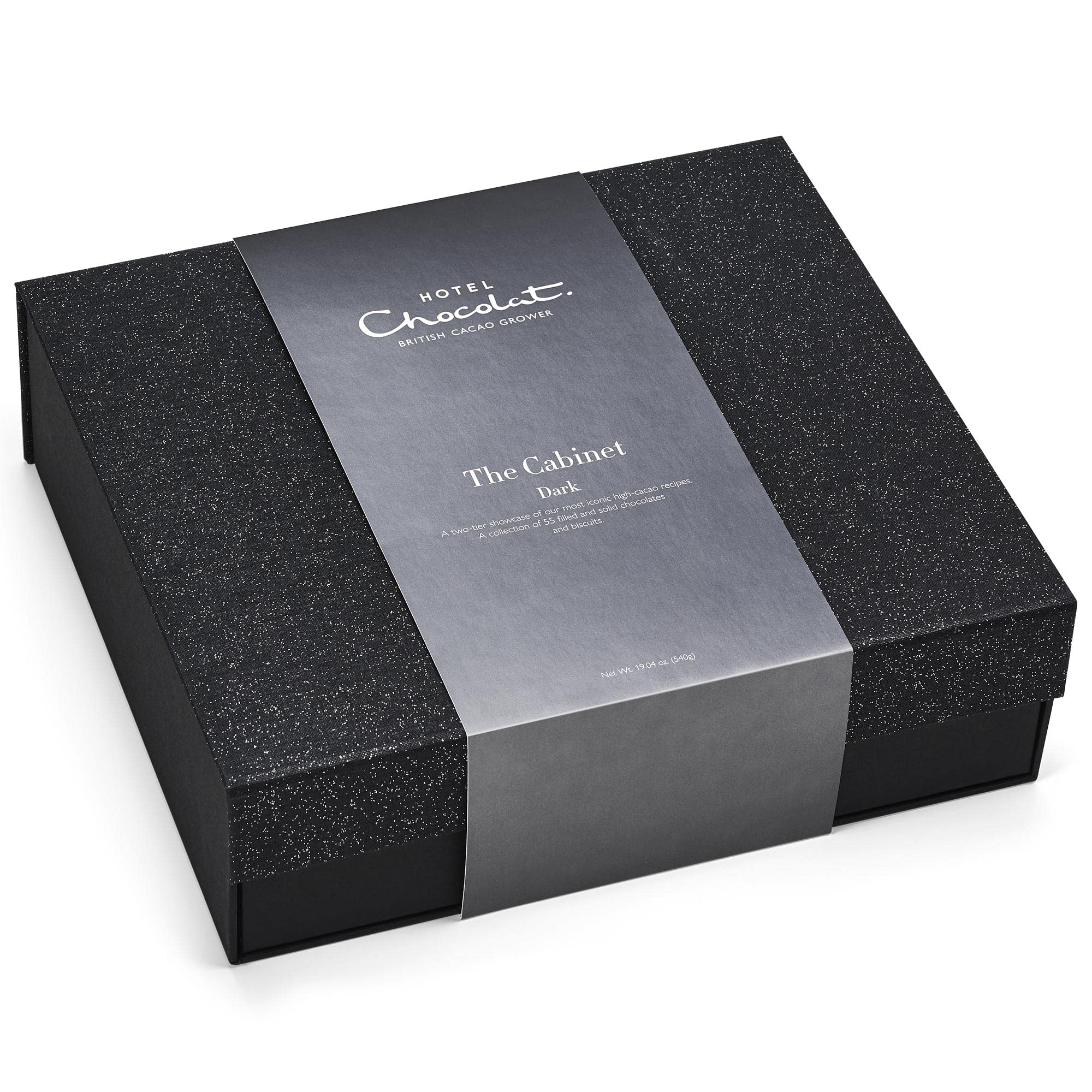 Hotel Chocolat Dark Cabinet - 59 of Our Finest Dark Chocolates, 540g 12
