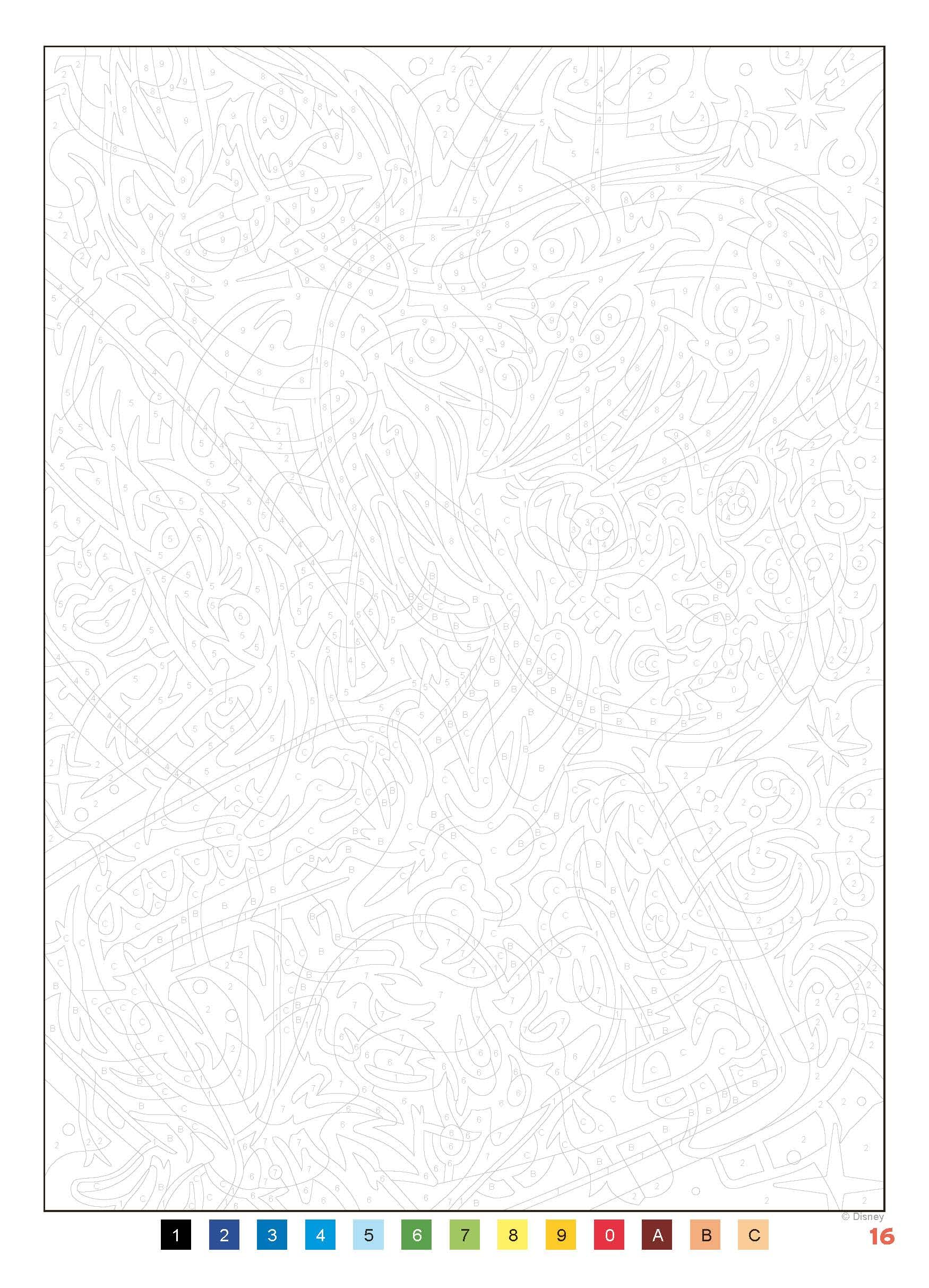 HACHETTE HEROES Mystery Colouring - Classics: Reveal Iconic Disney Characters | 128 Pages | English