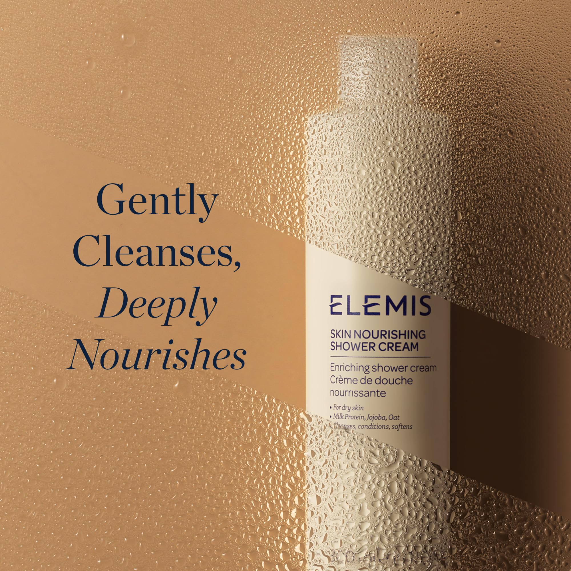 Elemis Skin Nourishing Body Wash - Enriched with Macadamia & Jojoba Oils for Satin Soft Skin, 300ml 2