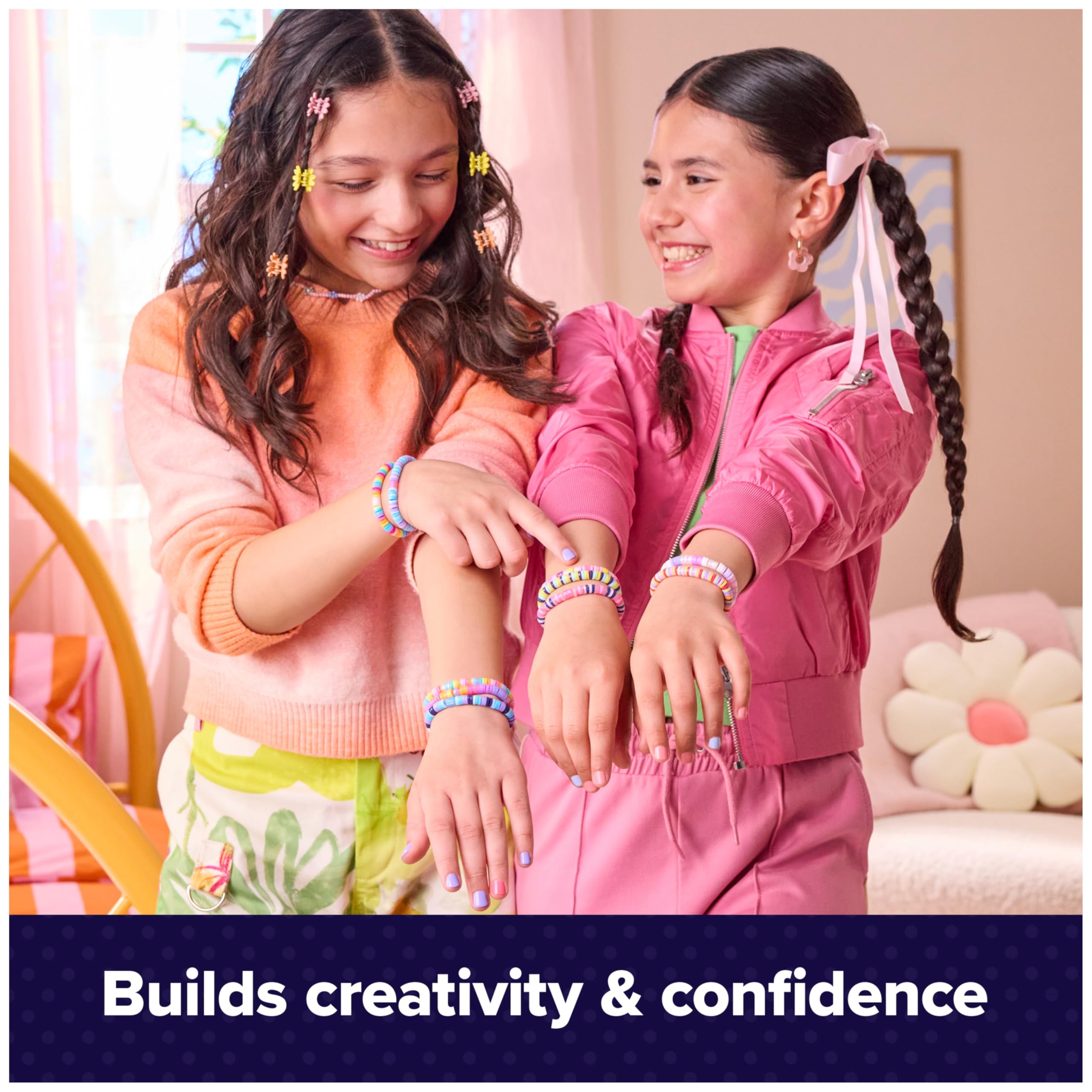 Cool MAKER Stack’d Heishi Expansion Pack - Bracelet Making Kit with 1300+ Beads 11