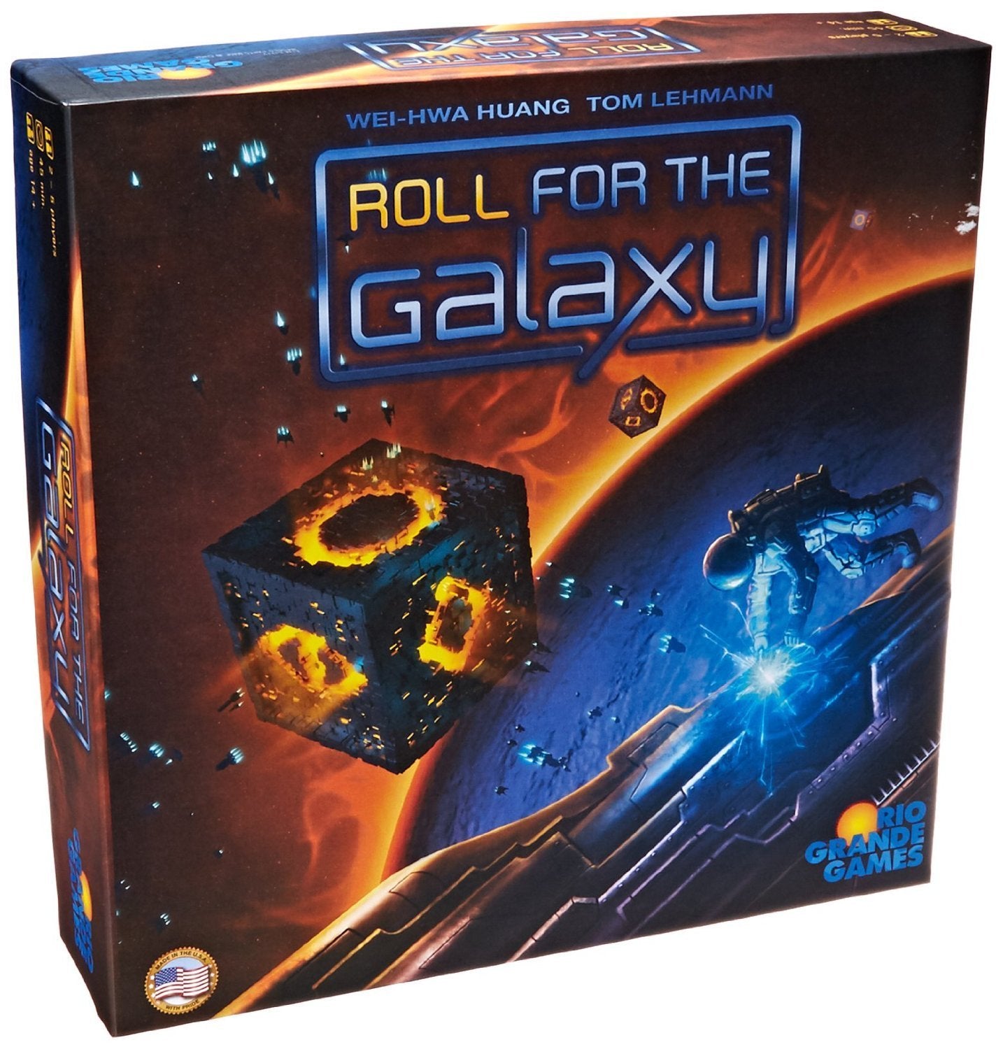 Rio Grande Games Roll for the Galaxy Dice Board Game 8