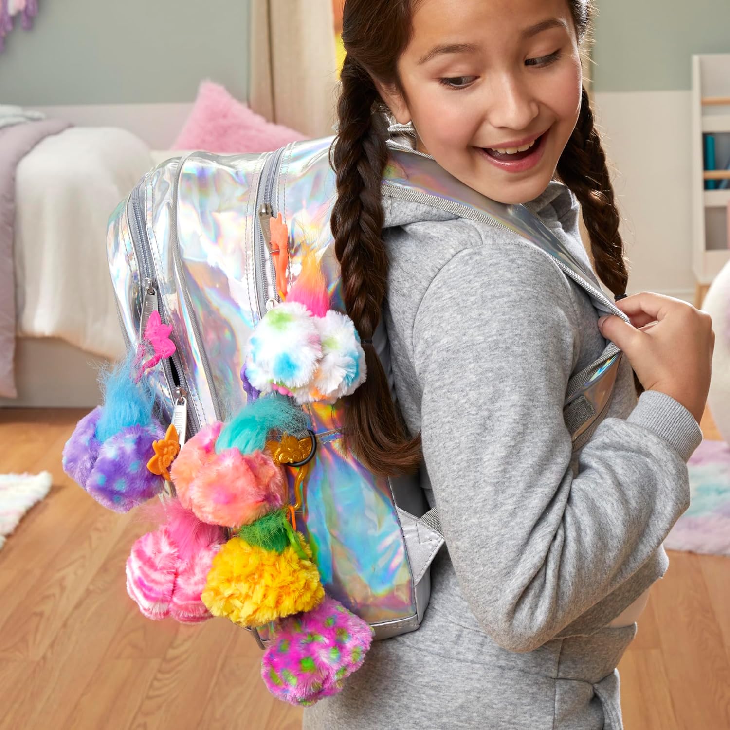 Furby Bub-Lee K-Pop Mini Electronic Plush Toy with Sound & Keychain 8