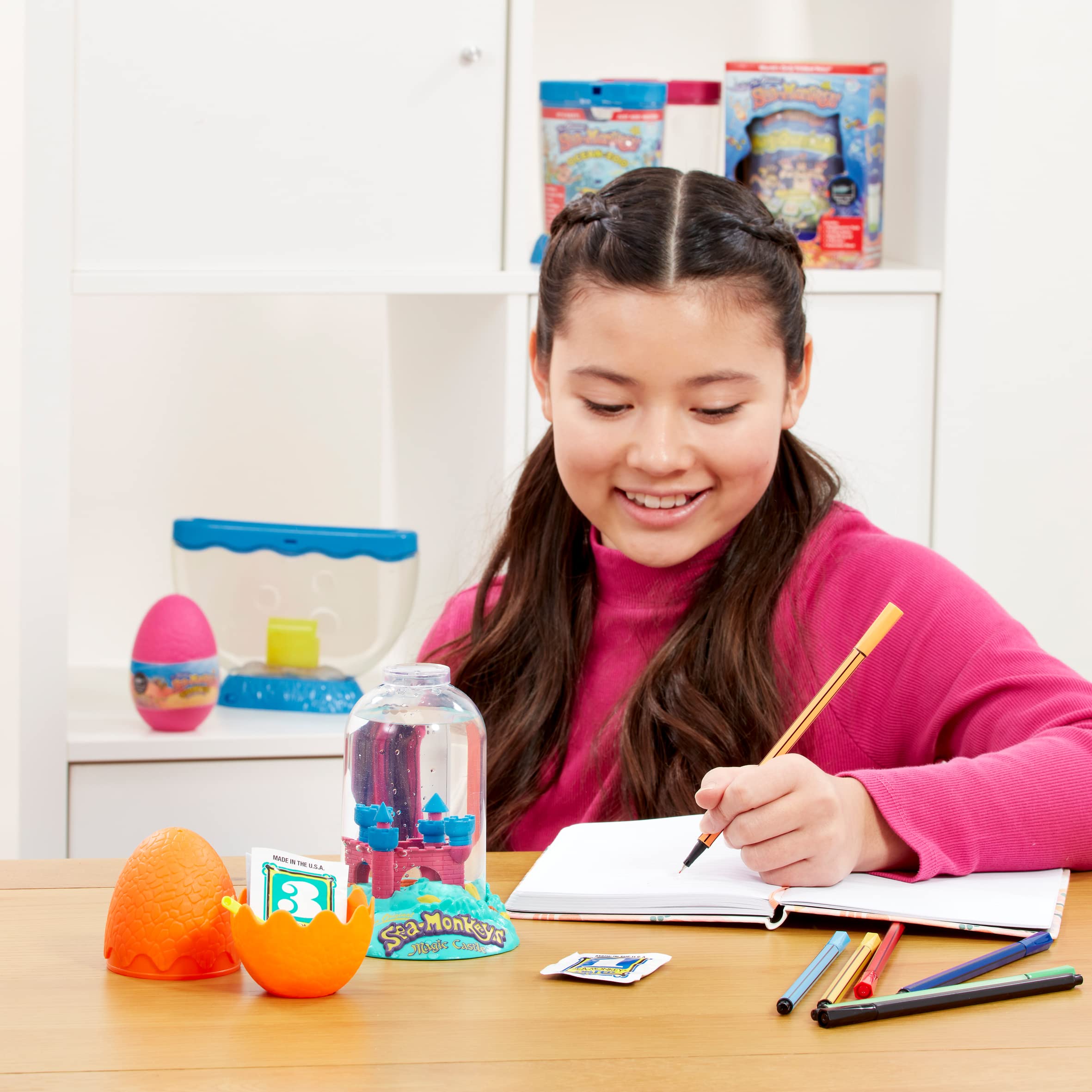 Sea Monkeys Mystery Egg Nachfüllset – Wissenschaftliches Experiment mit lebenden Artemia für Kinder ab 6 Jahren 5