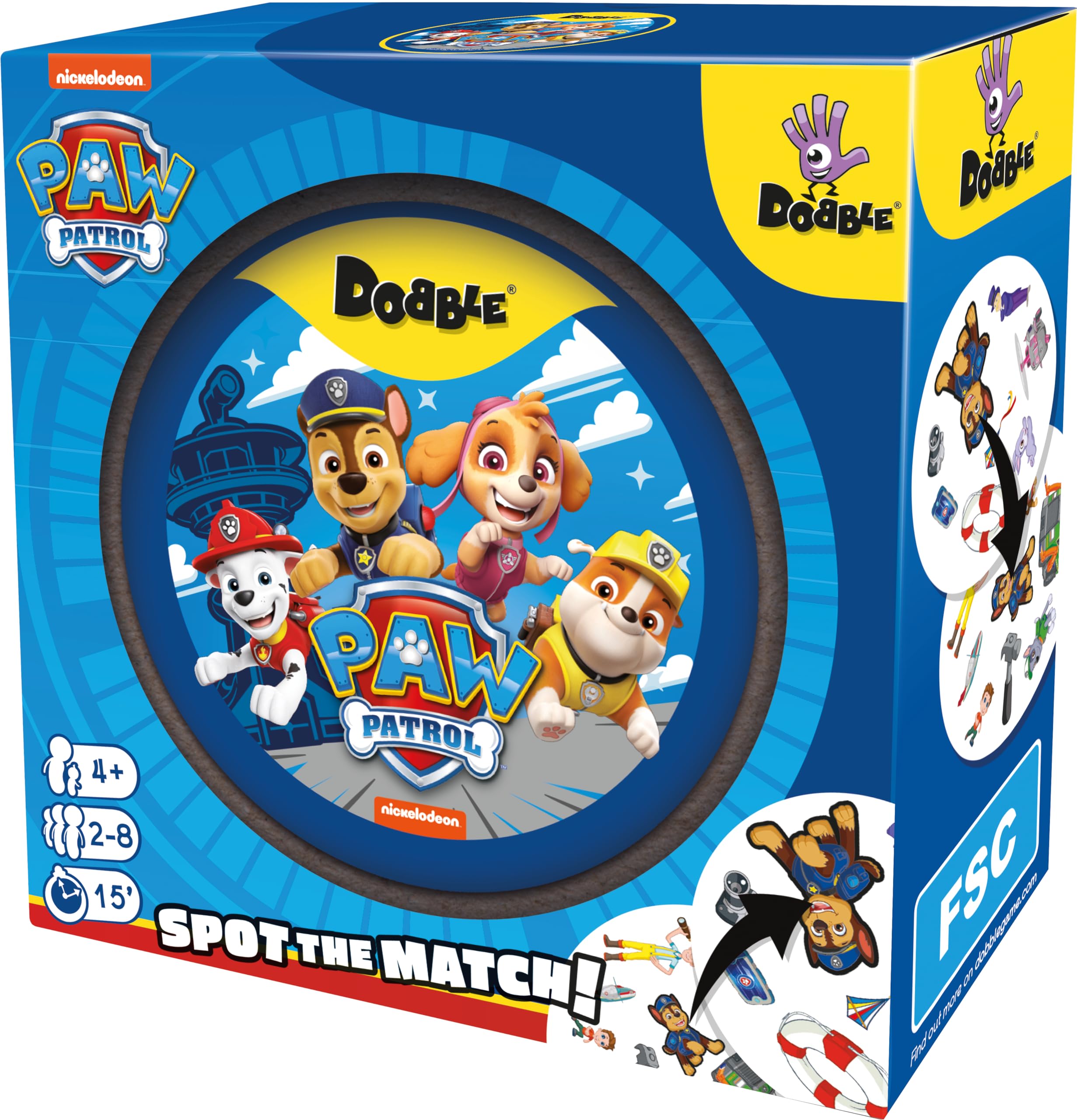 Asmodee Dobble Paw Patrol Card Game