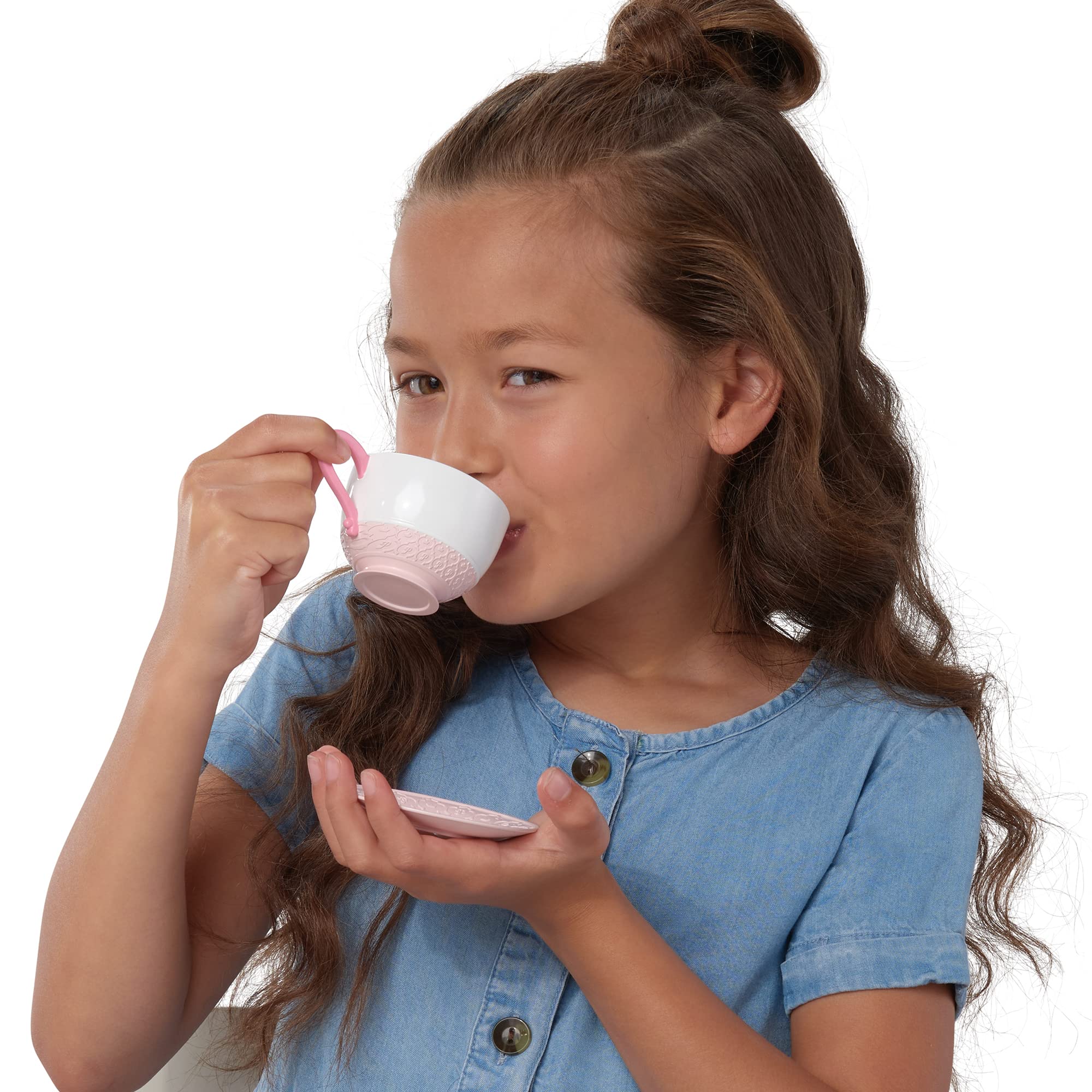 Disney Princess Style Collection 21-Piece Tea Set Playset for Girls Ages 3+ 9