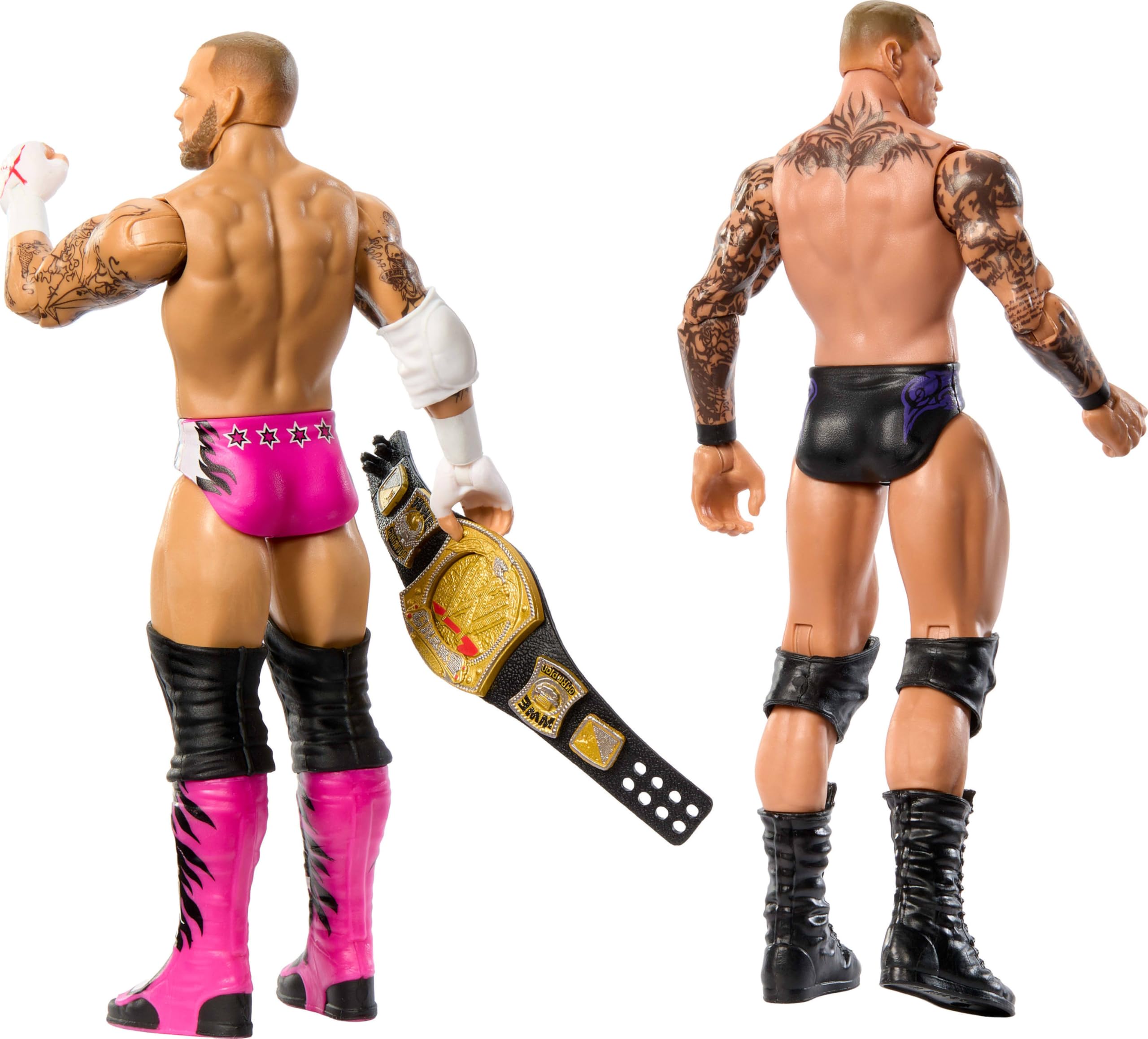 Mattel WWE Main Event Championship Showdown 2-Pack Action Figures - 6-Inch Collectible Figures with Accessories 11