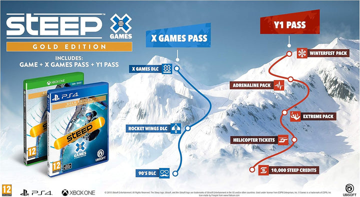 Steep X Games Gold Edition - PlayStation 4 Gold Edition (2017)