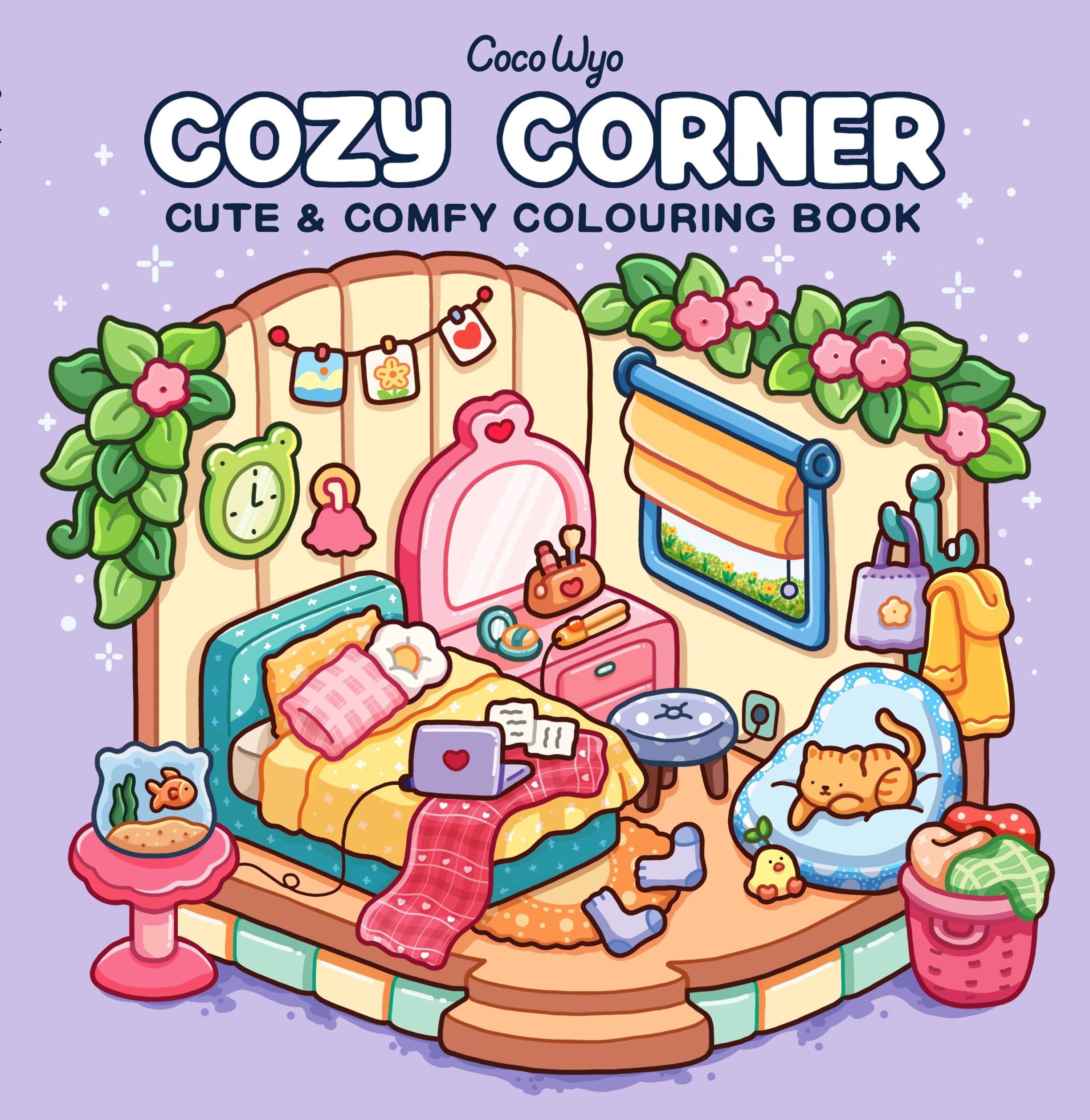 Coco Wyo - Cozy Corner Colouring Book | Paperback | English | 96 Pages