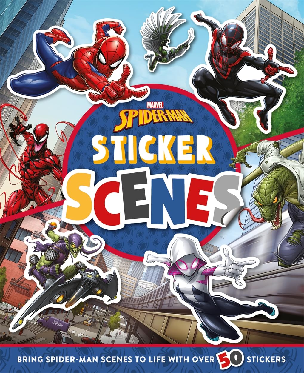 Autumn Marvel Spider-Man: Sticker Scenes Book | Over 50 Stickers | Ages 3-6