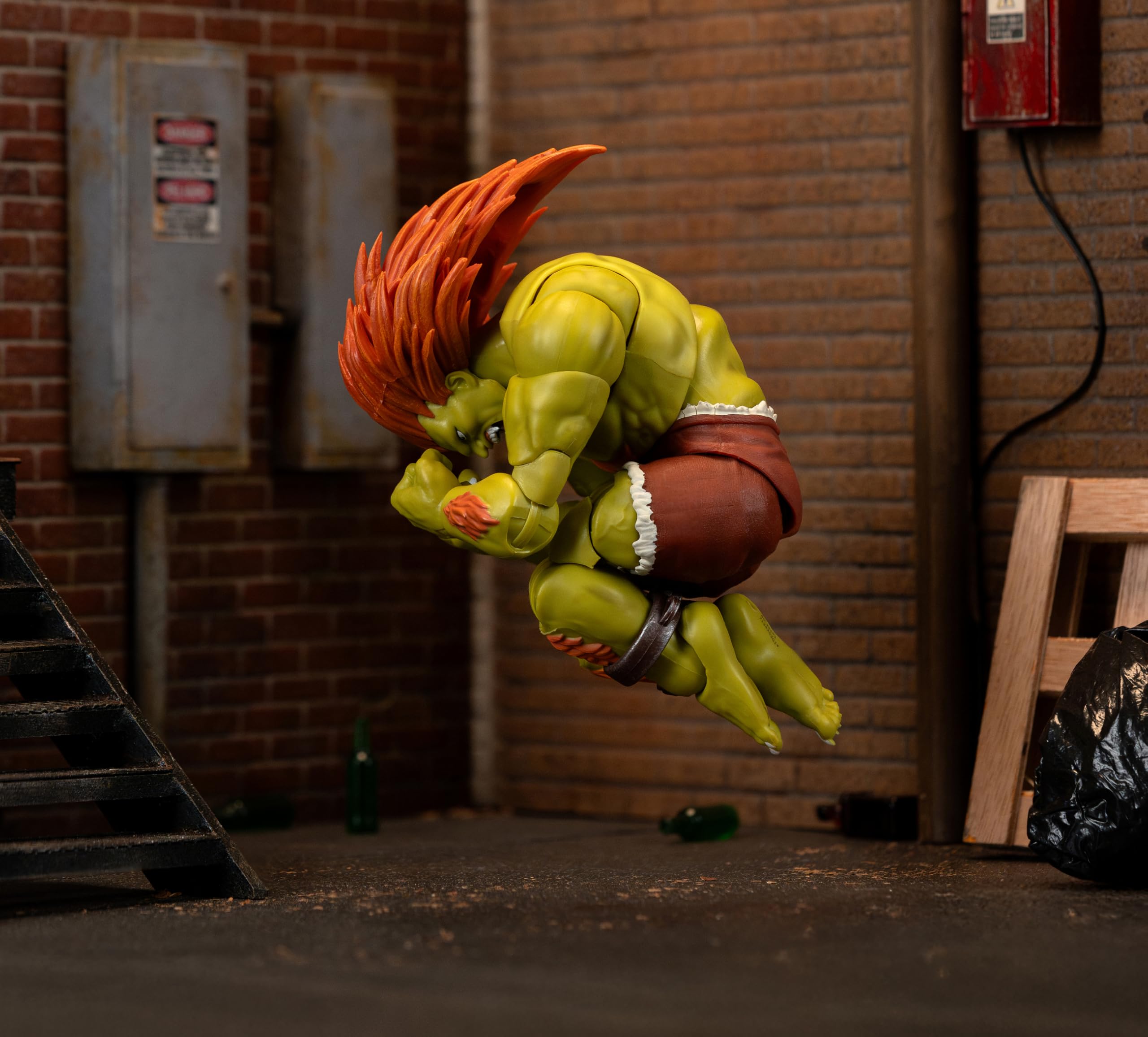 Jada Blanka Street Fighter 6" Deluxe Collector Figure 4