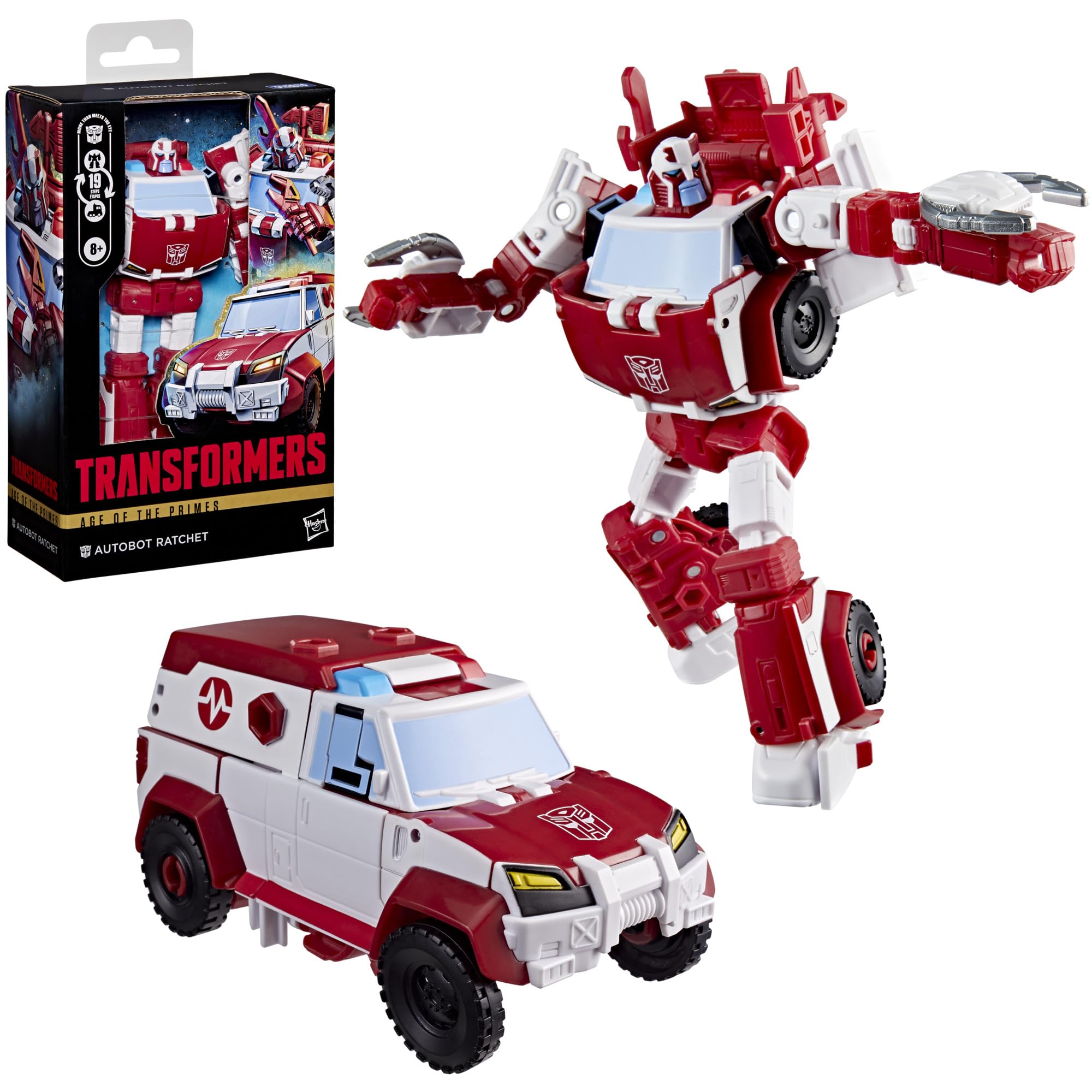 Transformers Age of the Primes Autobot Ratchet Deluxe Class 14.5-cm Action Figure