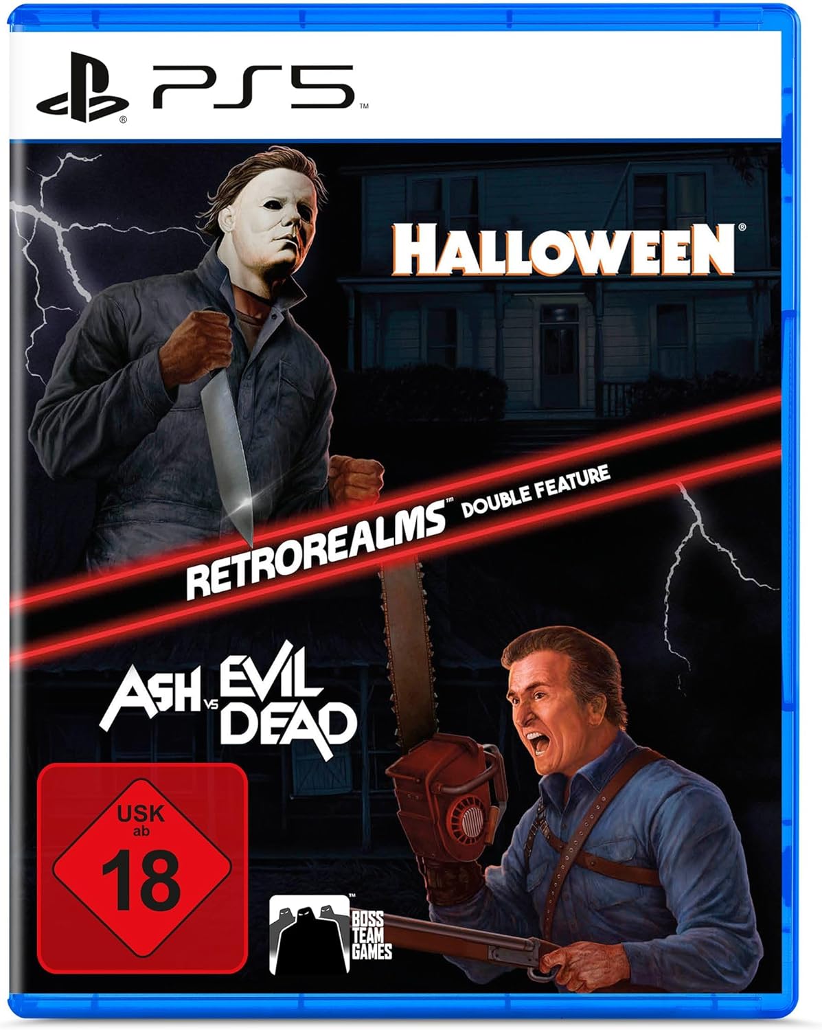 RetroRealms: Halloween &amp; Ash vs Evil Dead Doppelpack – PS5