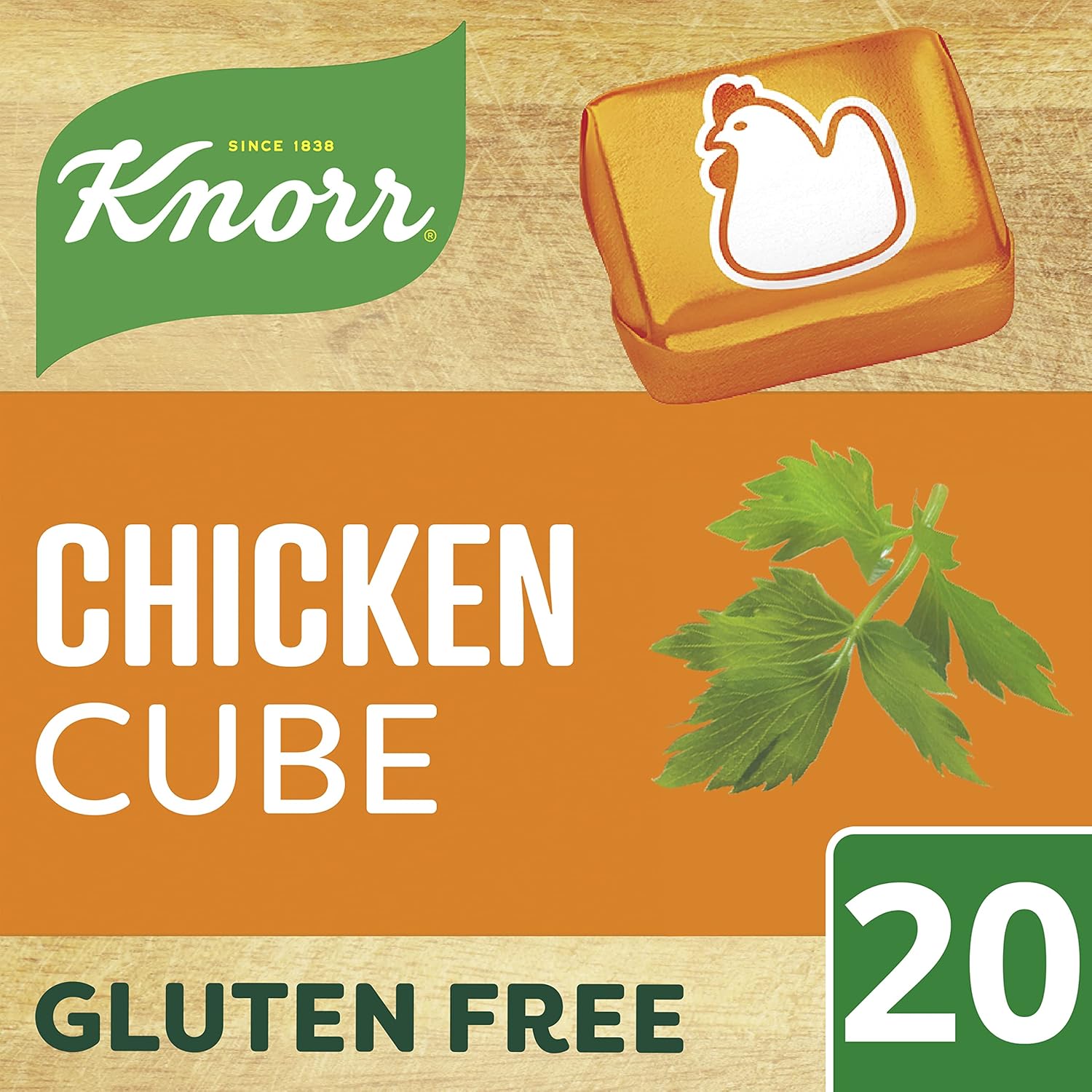 Knorr Chicken Stock Cubes Gluten Free - 20 x 10g 3