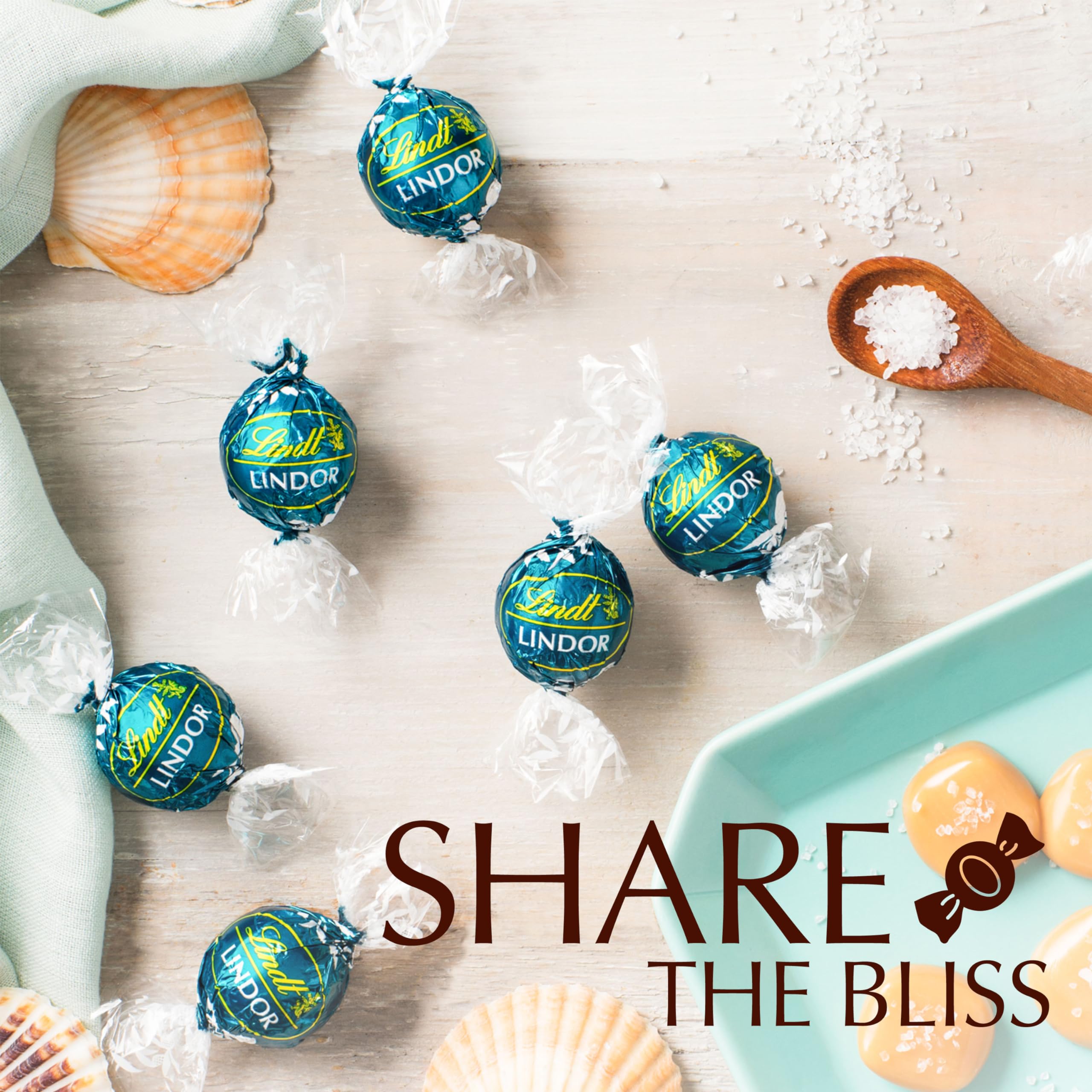 Lindt Lindor Salted Caramel Milchschokoladentrüffel – 200 g Geschenkbox (ca. 16 Trüffel) 11