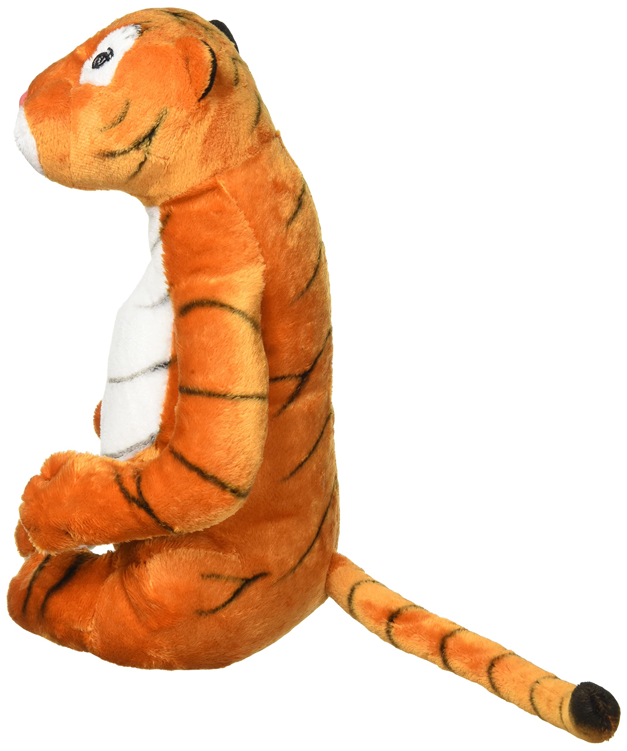 Aurora The Tiger Who Came to Tea Soft Toy - 10.5In Orange and White Plush Stuffed Animal