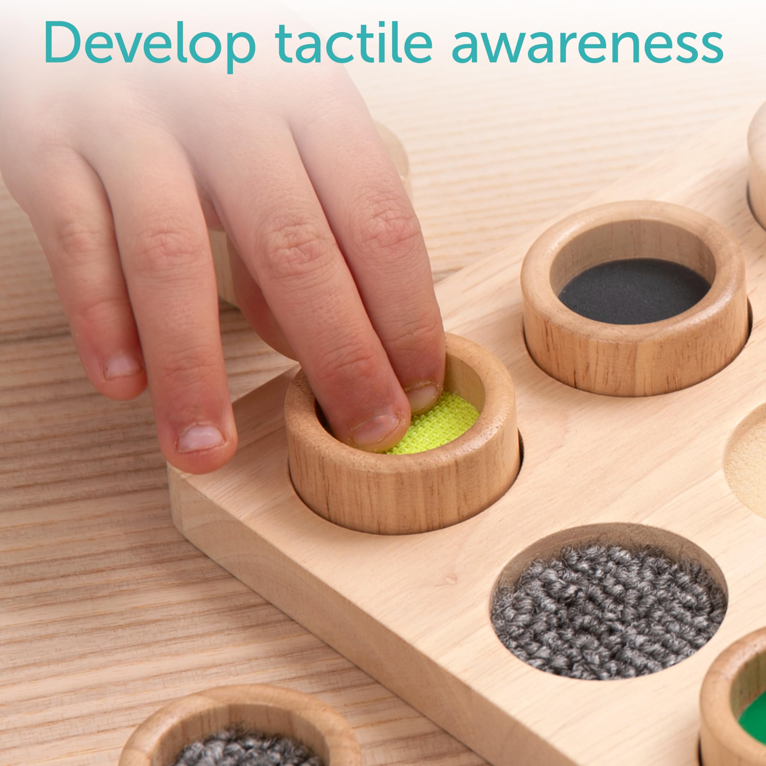 TickiT 72101 Touch and Match Board - Sensory Touch & Feel Game 9