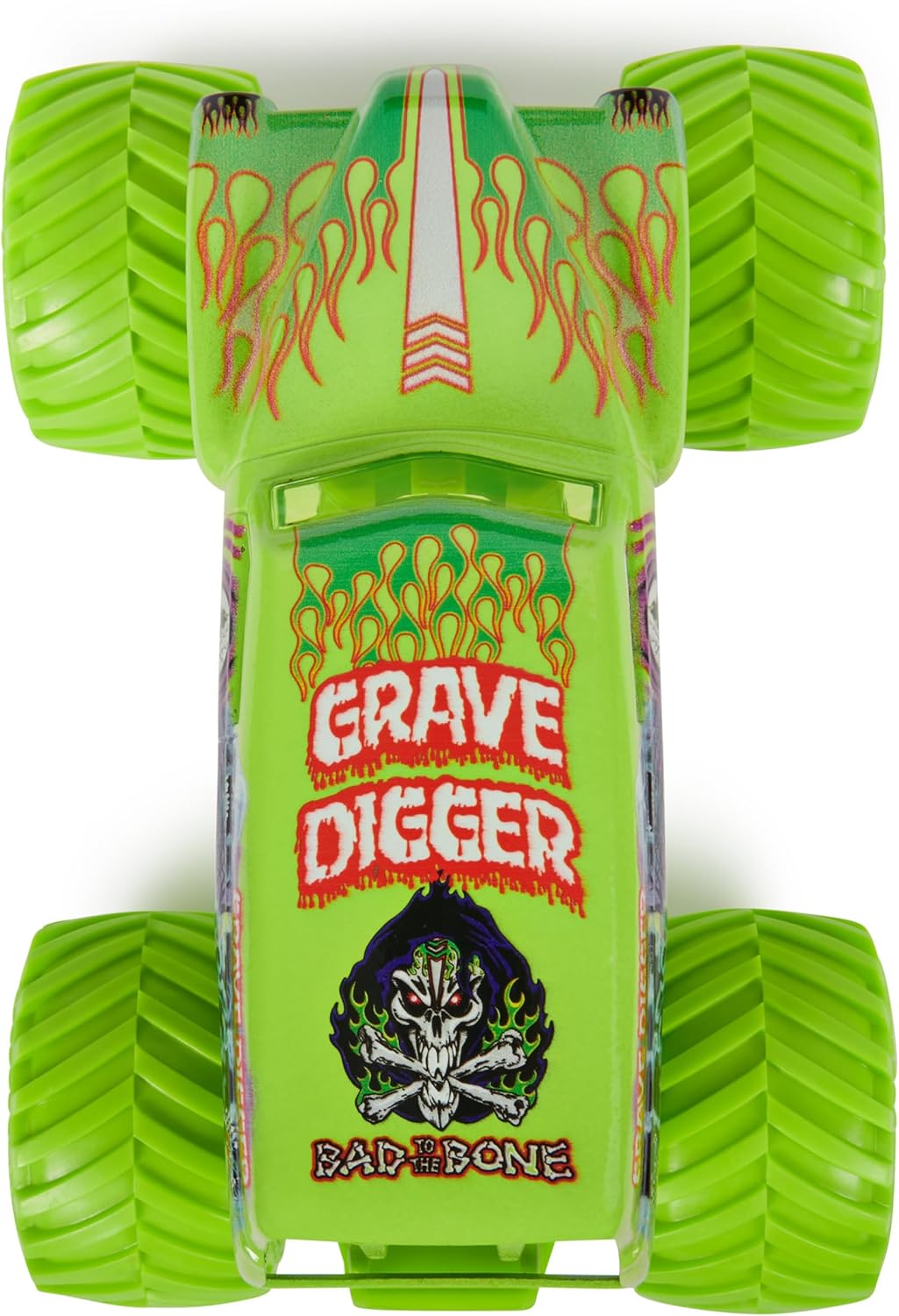 Monster Jam Grave Digger Monster Truck - 1:24 Scale Die-Cast Vehicle for Kids